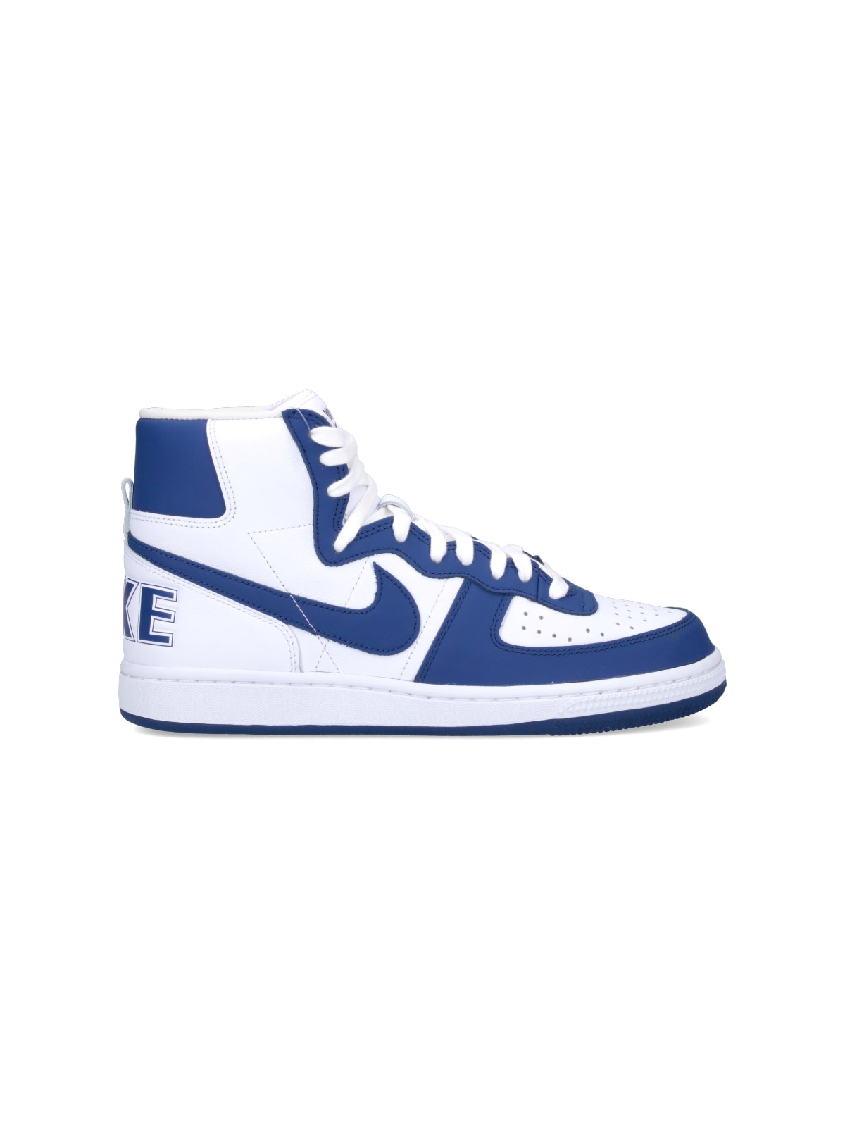 Shop Comme Des Garçons Homme Deux X Nike 'terminator High' Sneakers In Blue