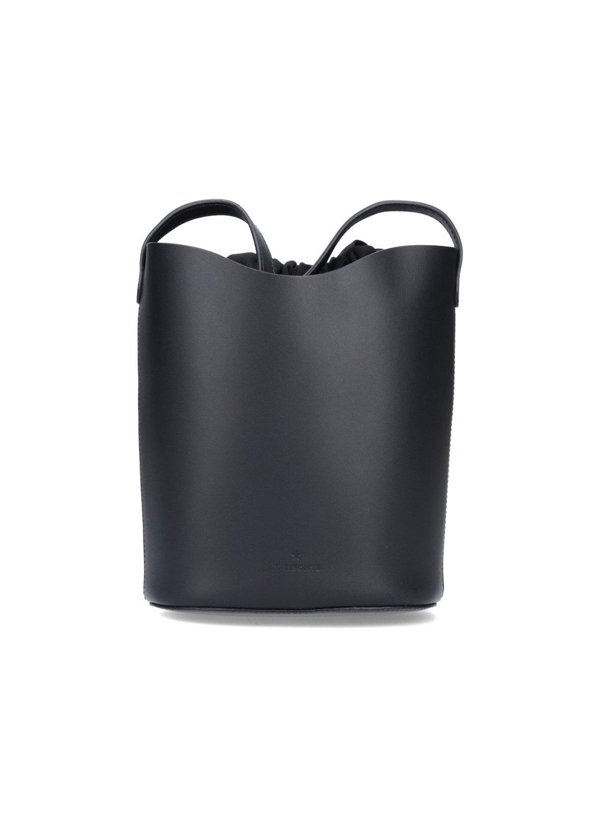 Il Bisonte "roseto" Bucket Bag In Black  