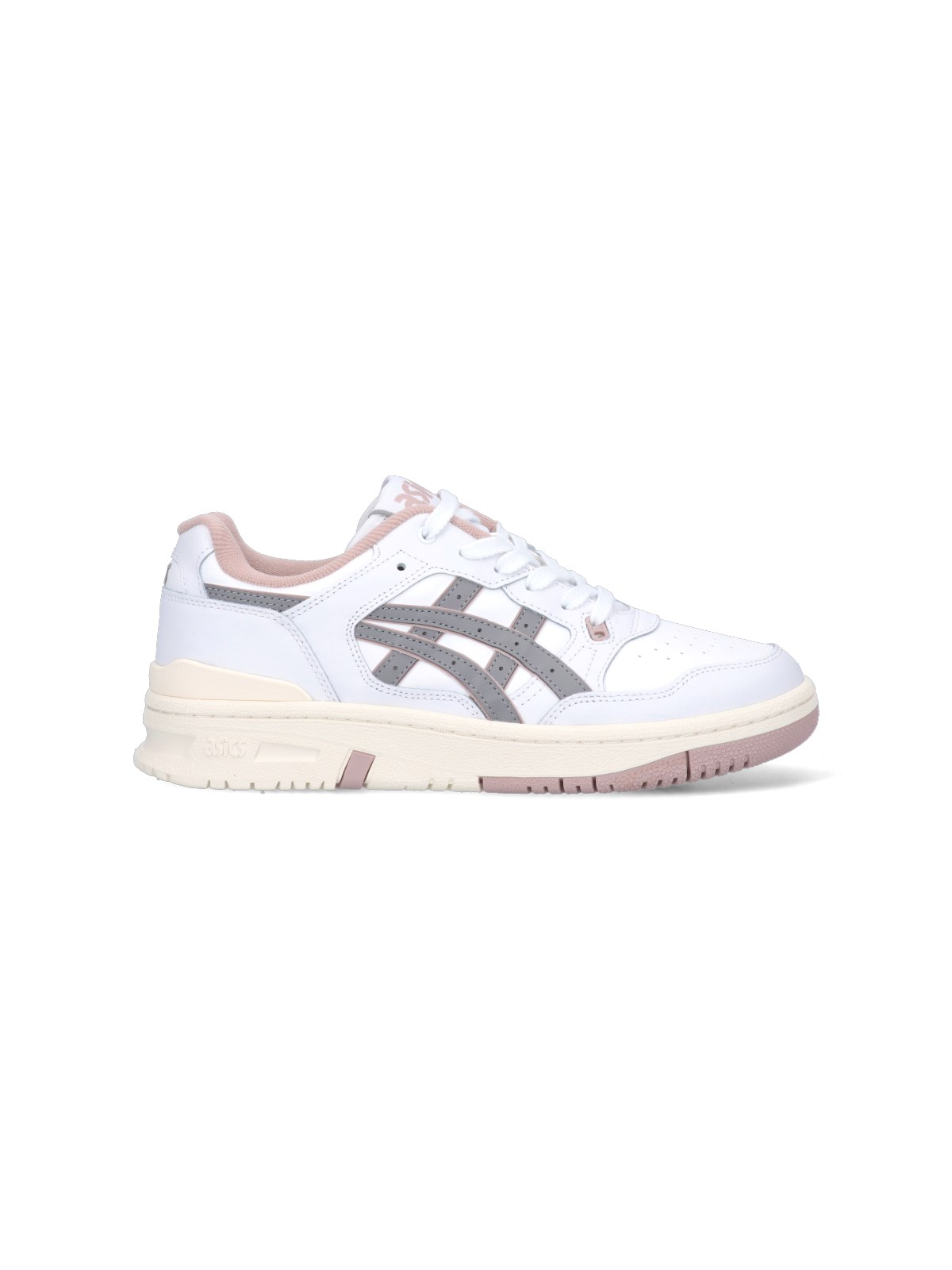 Asics White And Pink Ex89 Sneakers In Bianco