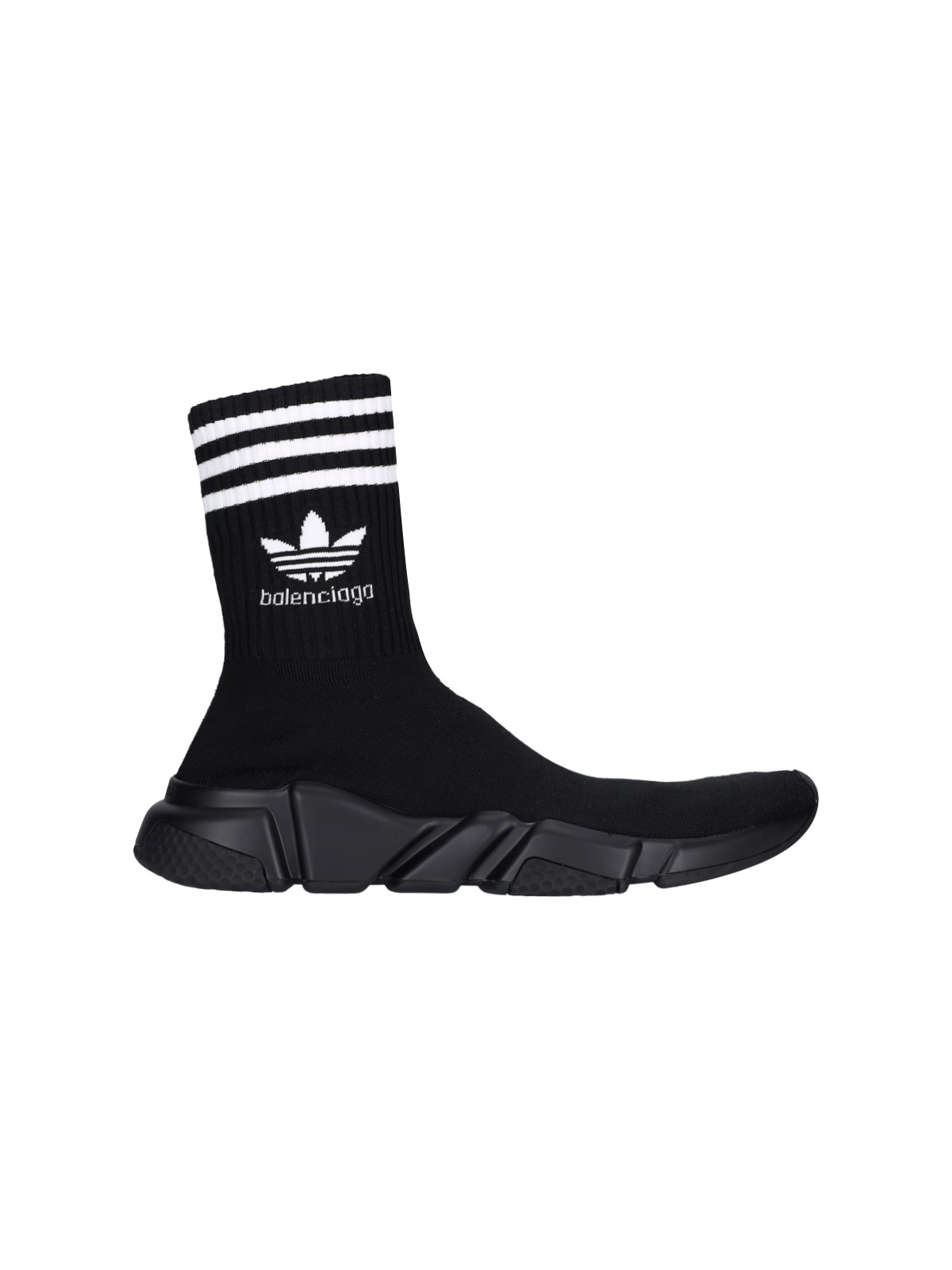 Balenciaga Adidas Speed Lt Sneakers In Black