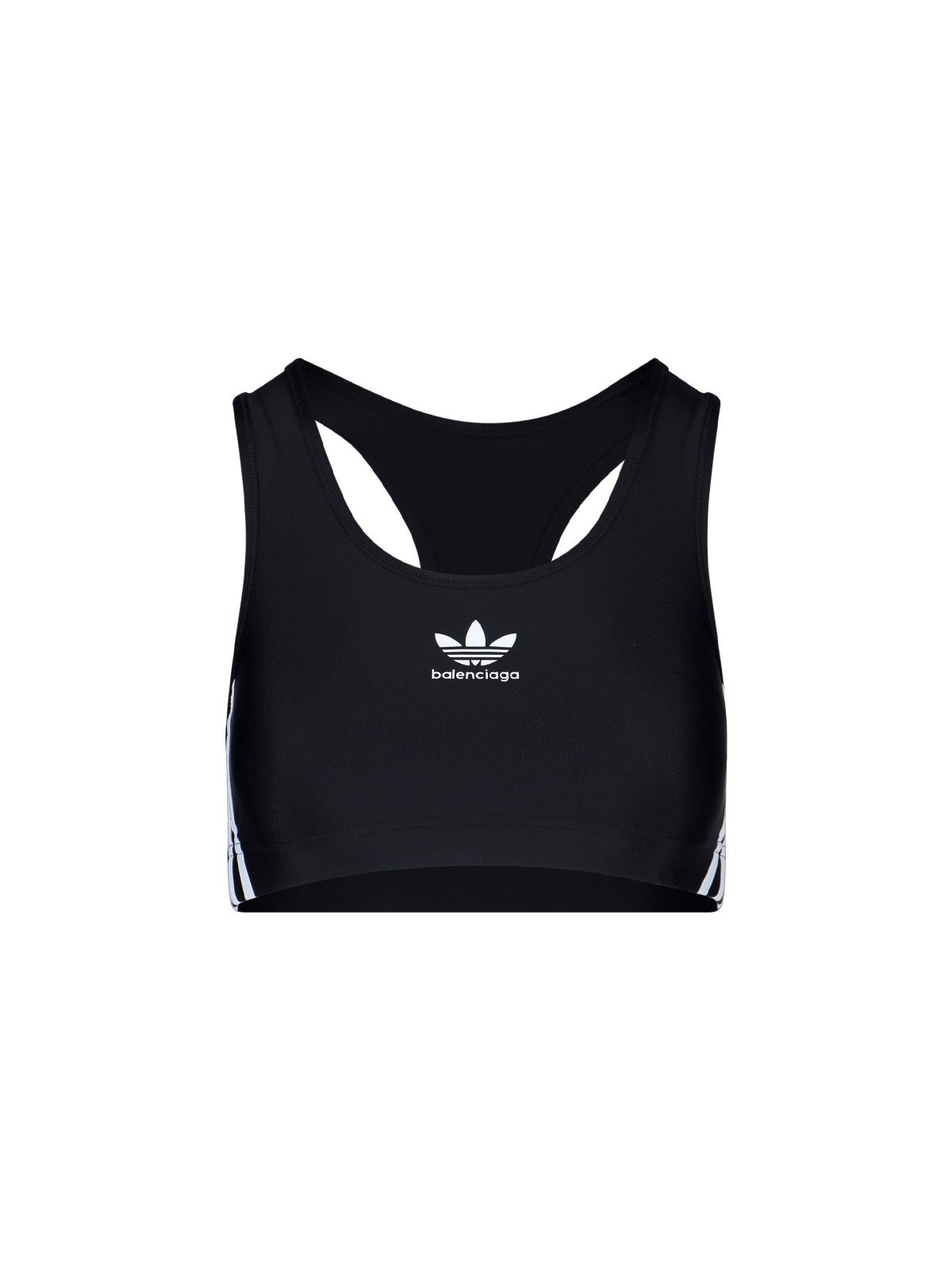 BALENCIAGA X ADIDAS SPORT CROP LOGO TOP