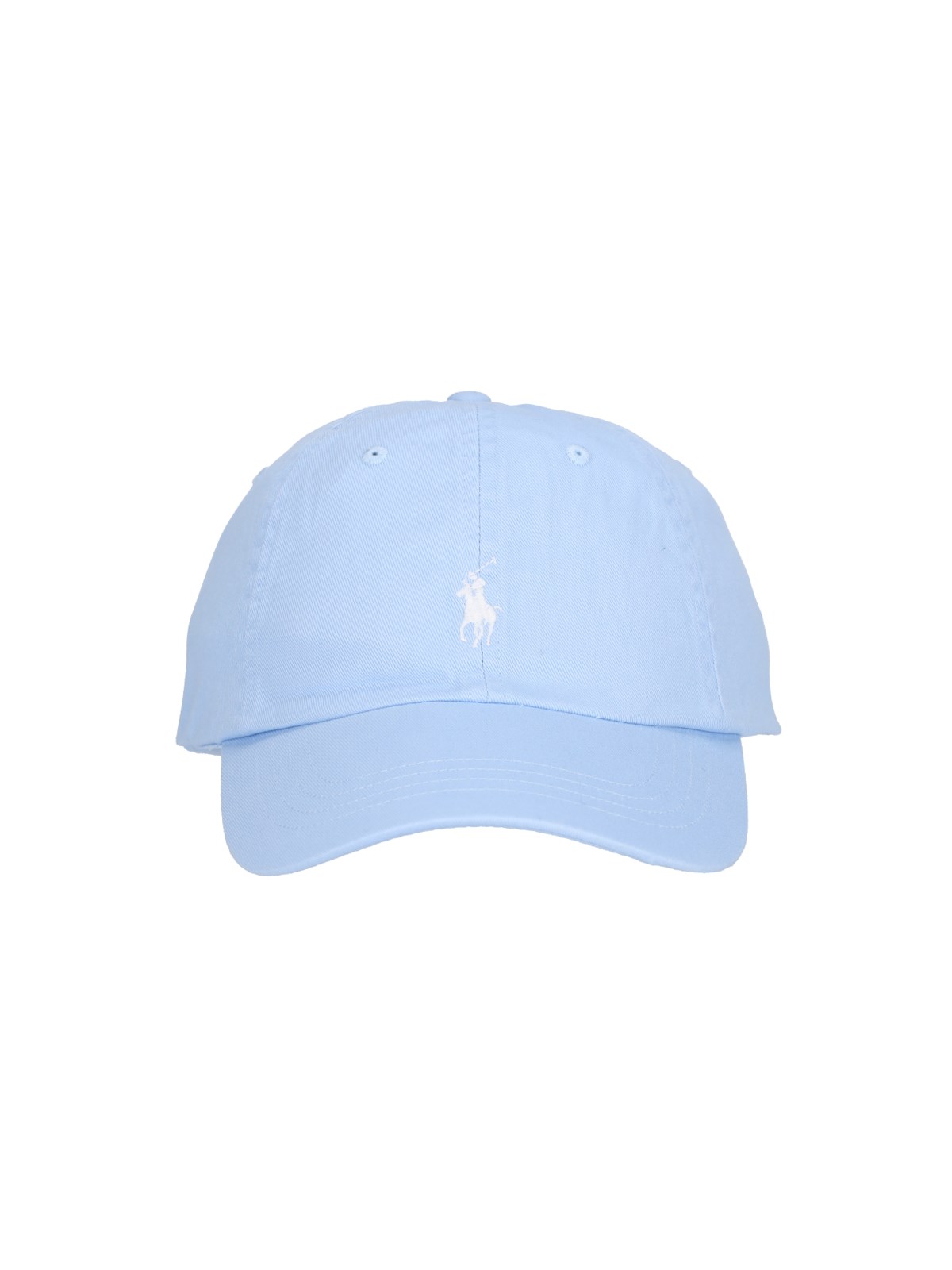 Polo Ralph Lauren Logo Baseball Hat In Azzurro