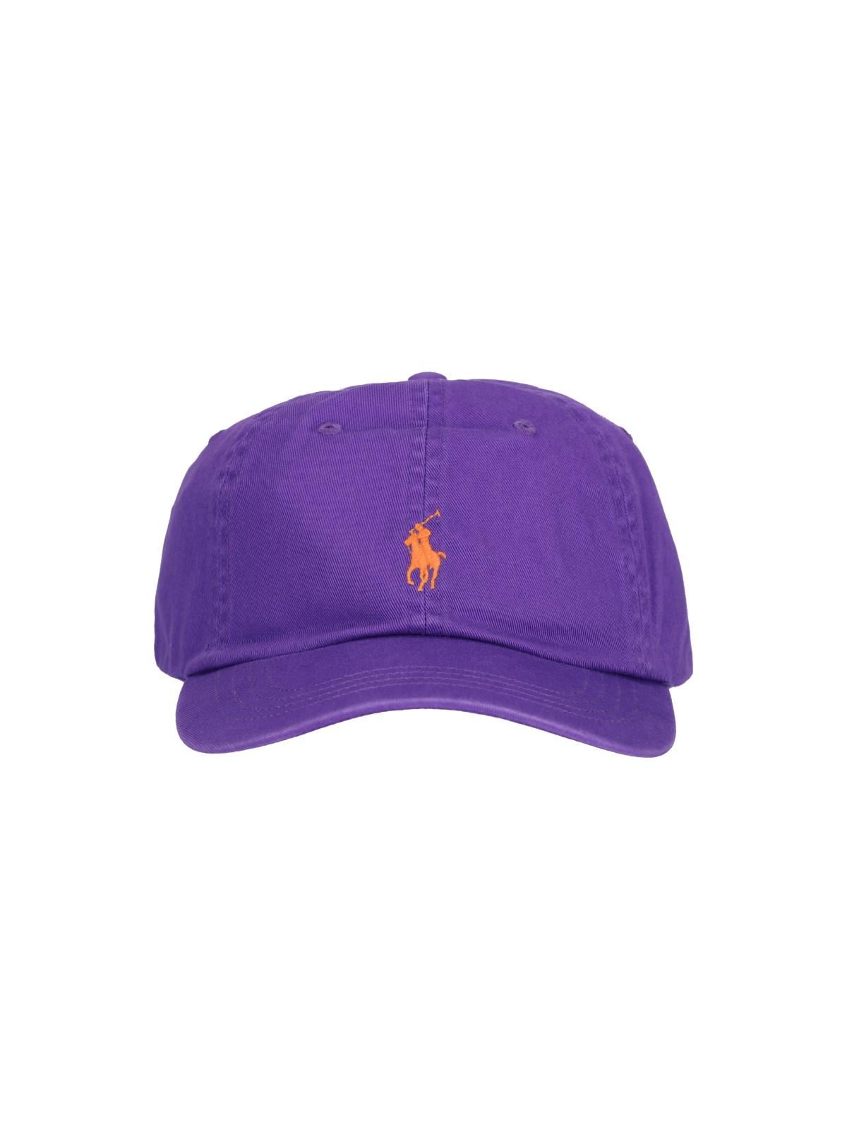 Polo Ralph Lauren Logo Baseball Hat In Violet