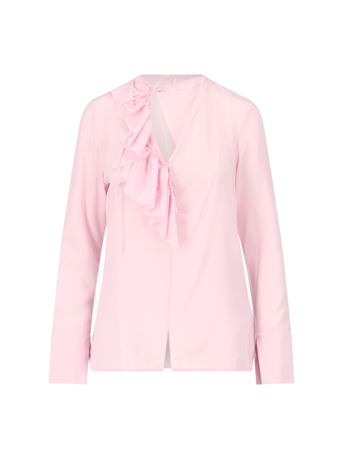 VICTORIA BECKHAM RUFFLE DETAIL SHIRT