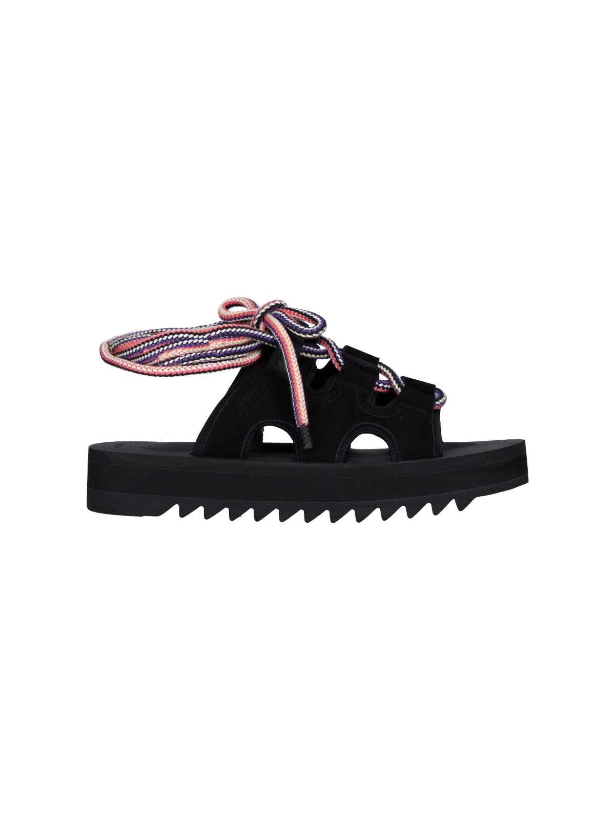 Shop Suicoke 'ray-ab' Sandals In Black  