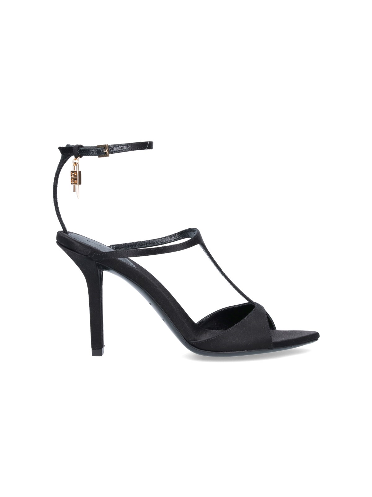 Givenchy Woman Sandals Black Size 8 Textile Fibers In Black