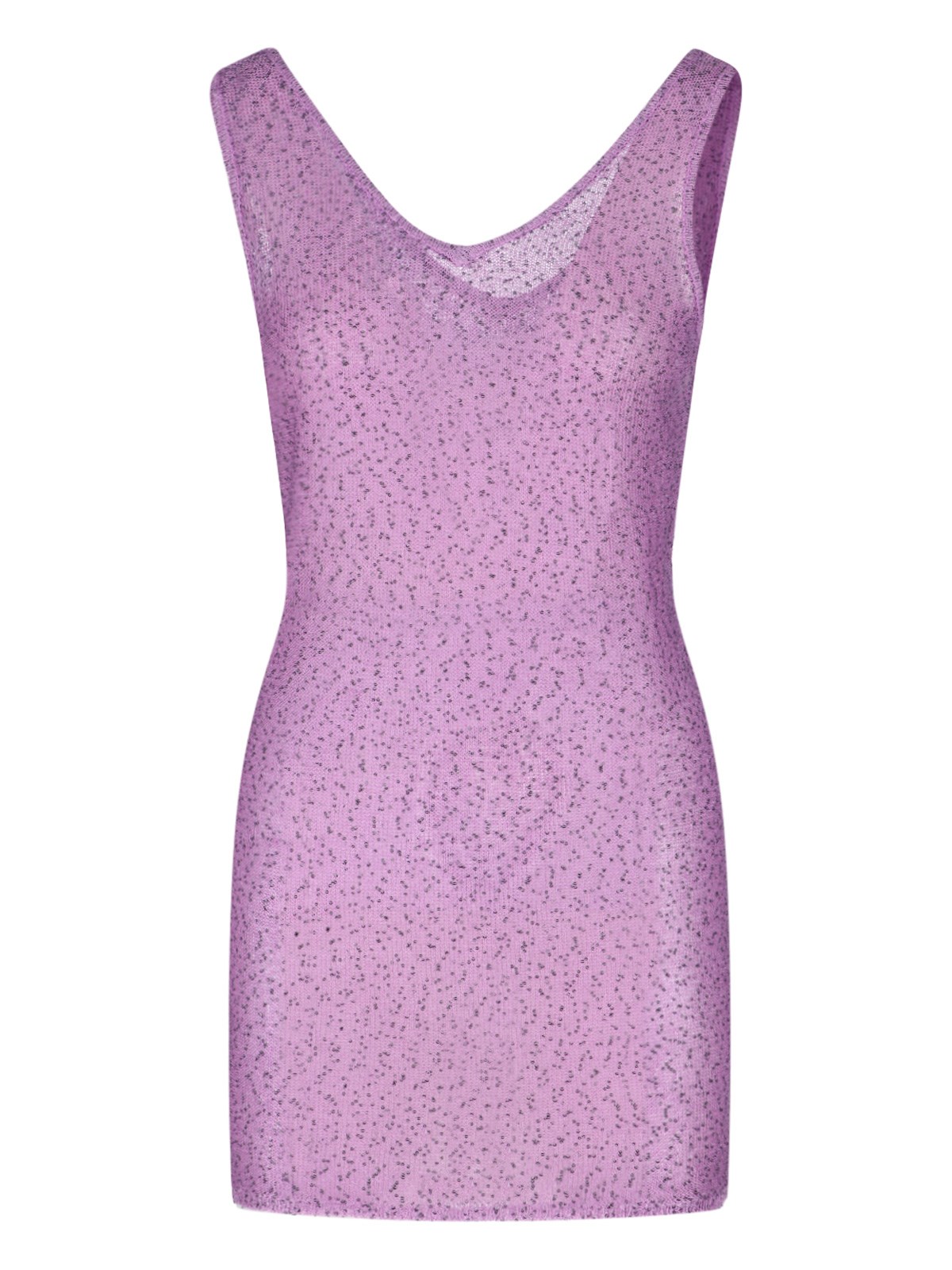 Remain Sequin Knit Top In Viola