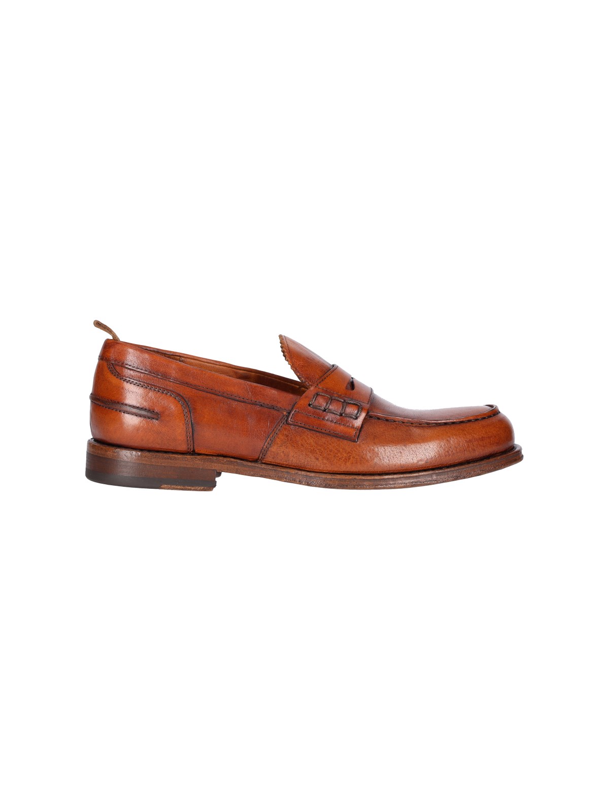 Alexander Hotto X Sugar Leather Loafers In Marrone