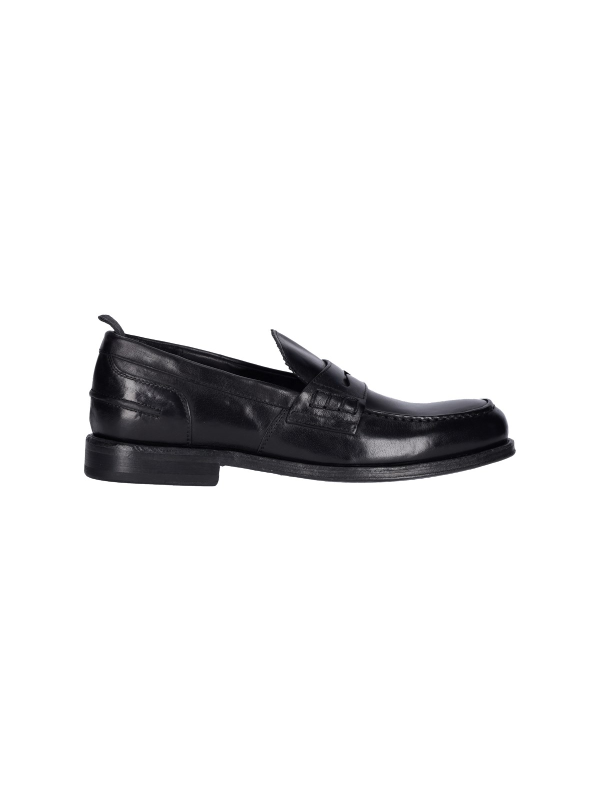Alexander Hotto X Sugar Leather Loafers In Nero