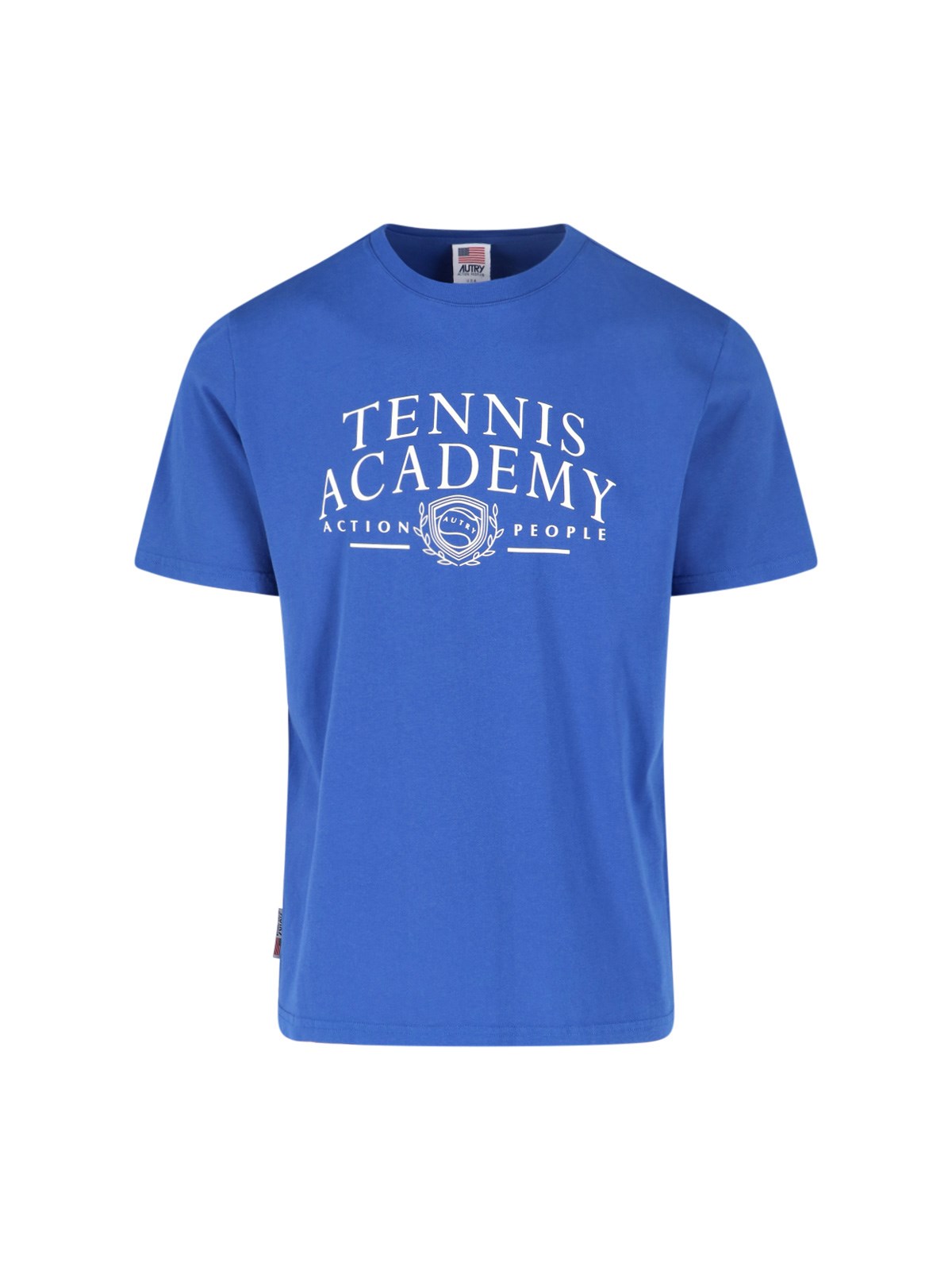 Shop Autry Tennis Academy T-shirt In Blu