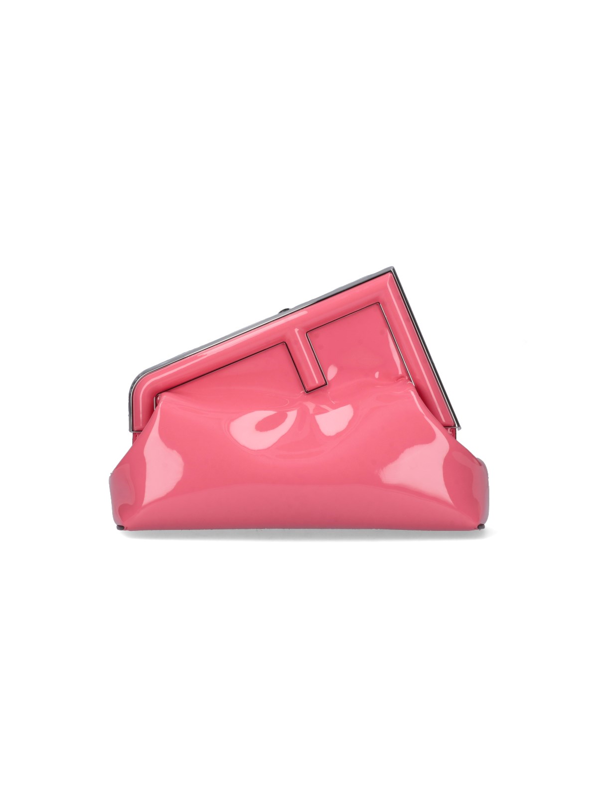 Fendi 'first' Medium Pouch In Pink