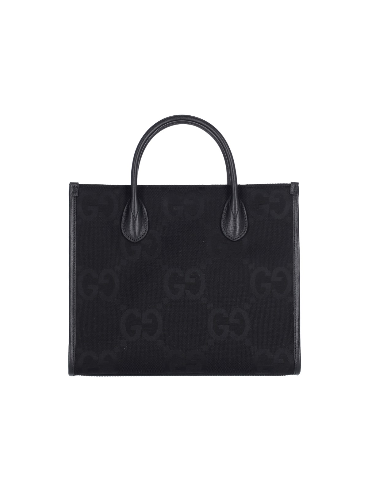 Gucci 'jumbo Gg' Tote Bag In Black  