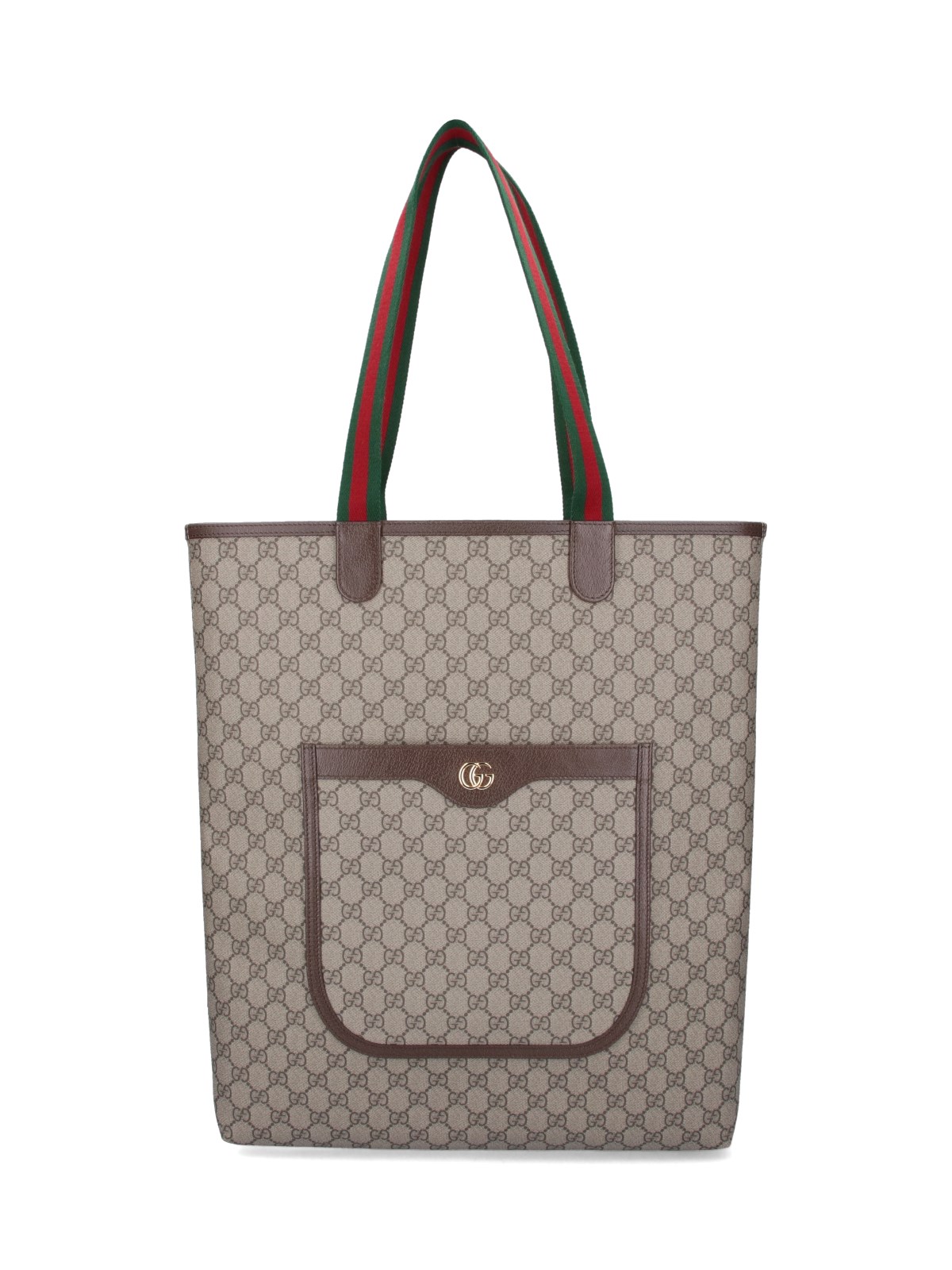 Gucci Ophidia Gg Canvas Tote Bag In Brown