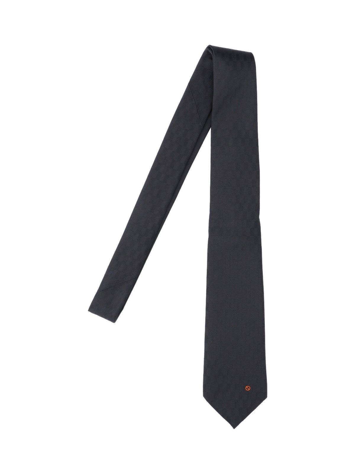 Shop Gucci Silk Tie In Black  