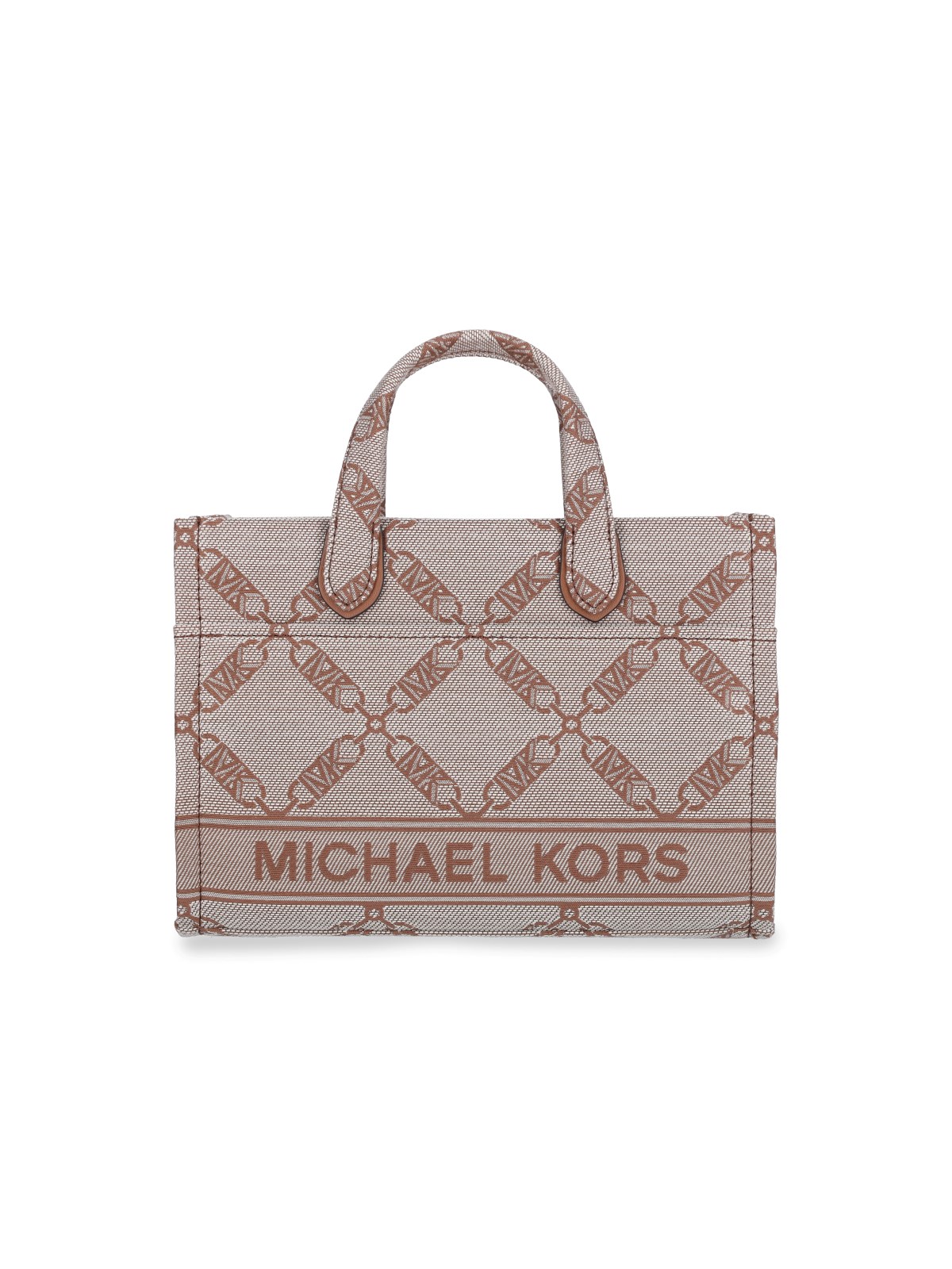 Michael Kors Logo Handbag In Grigio