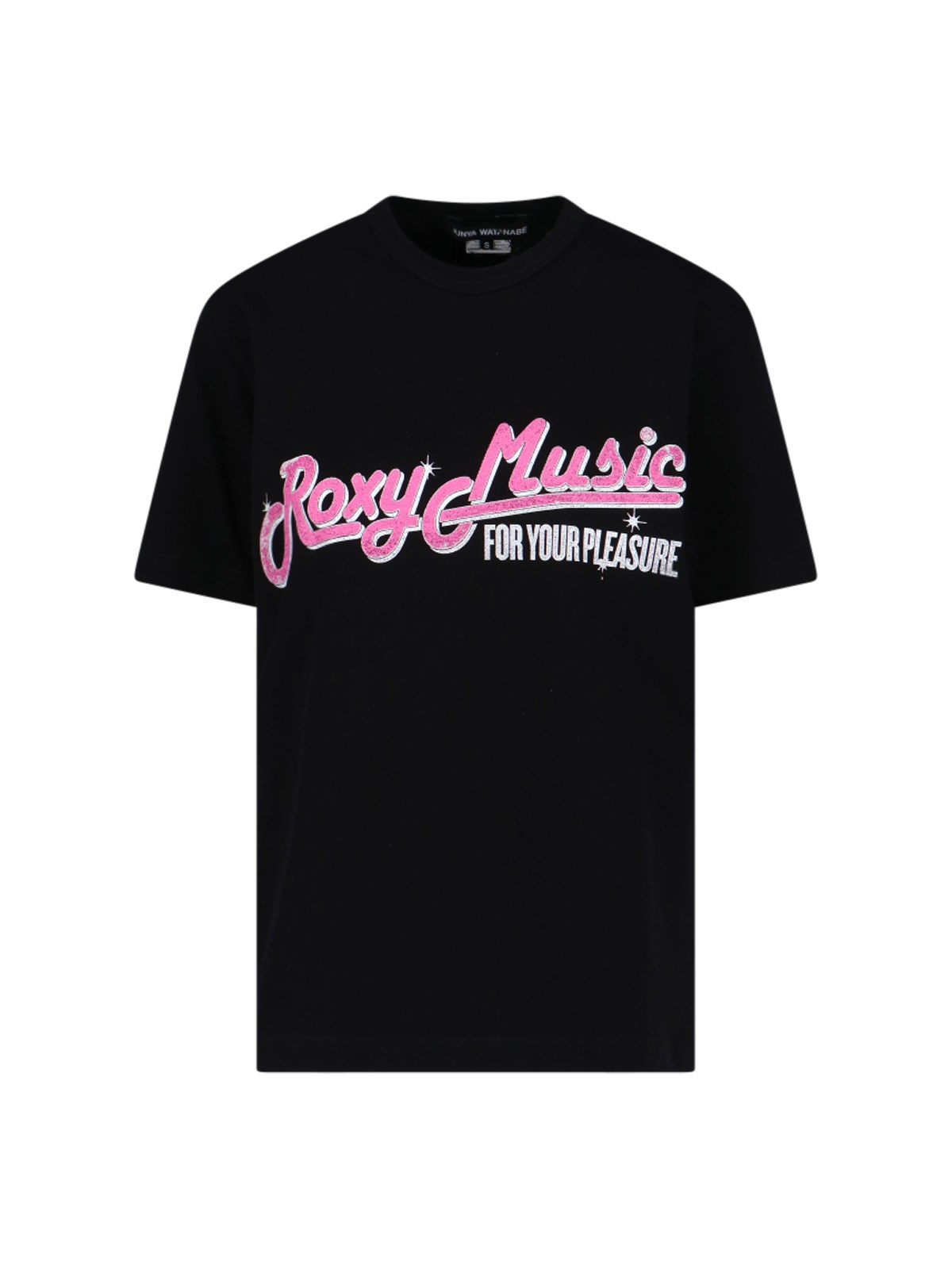 Shop Junya Watanabe "roxy Music" T-shirt In Black  