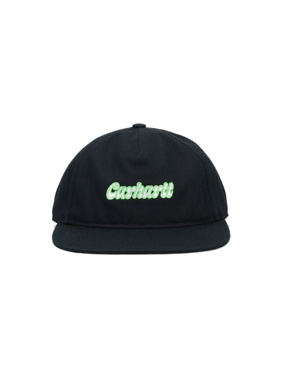 Shop Carhartt Liquid Script Baseball Cap In Black  