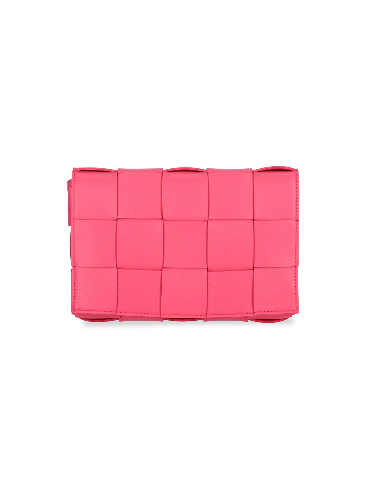 Bottega Veneta 'cassette' Crossbody Bag In Pink