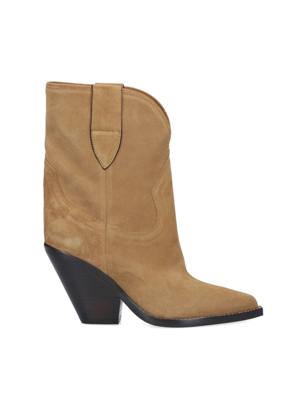 Isabel Marant Ankle Boots "leyane" In Taupe