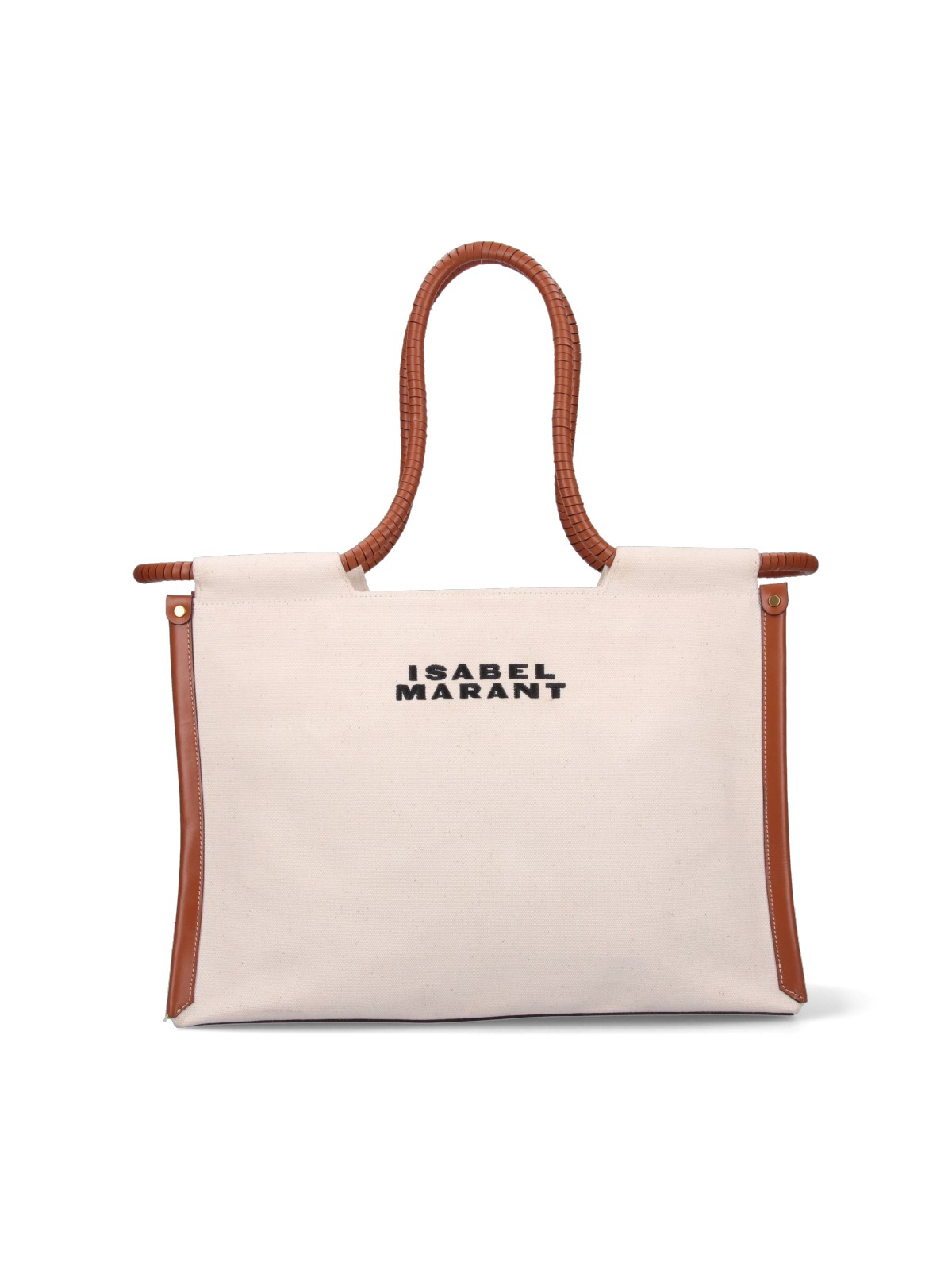 Shop Isabel Marant Toledo Tote Bag In Cream