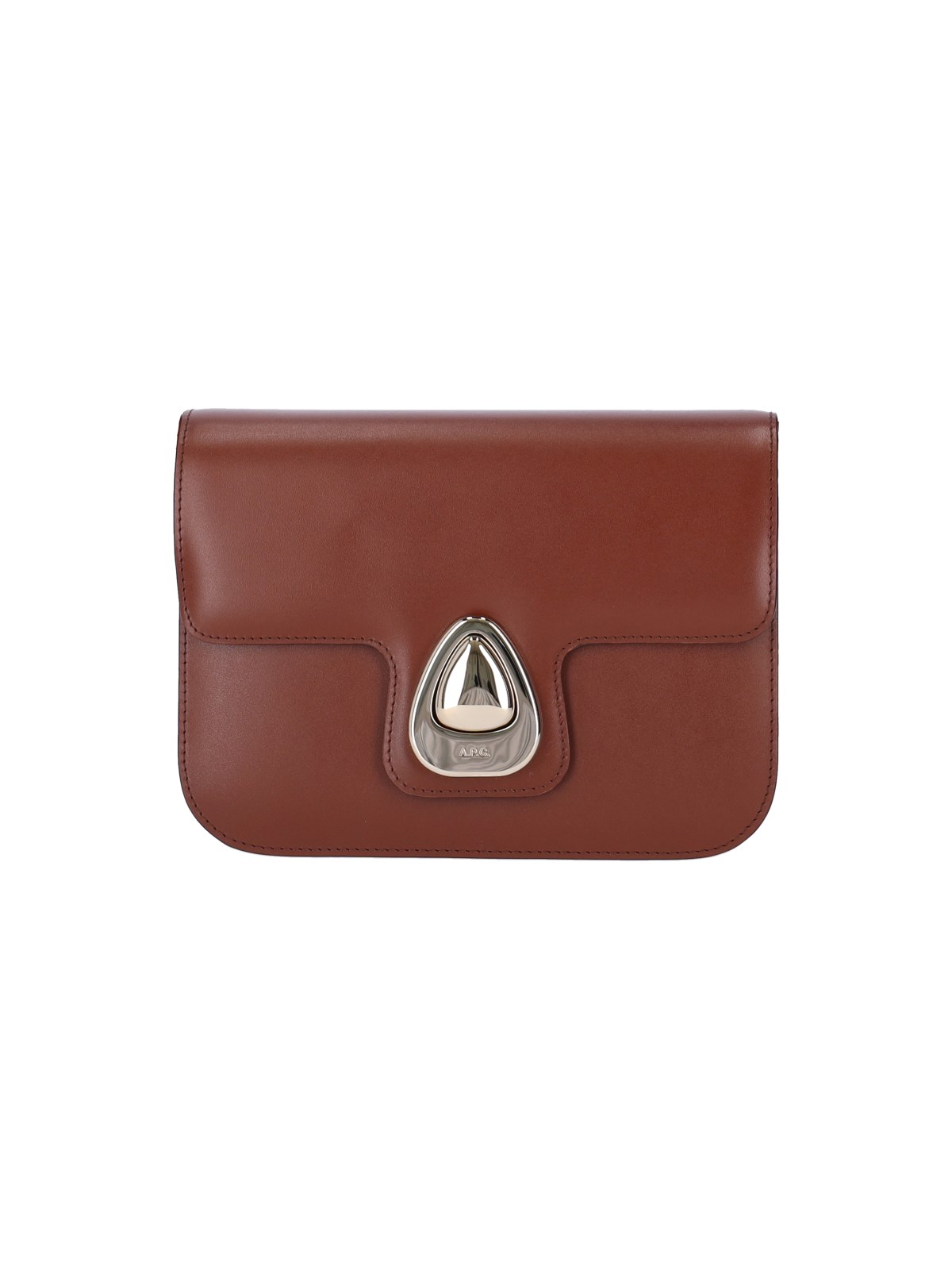 Shop Apc Small Shoulder Bag "astra" In Brown