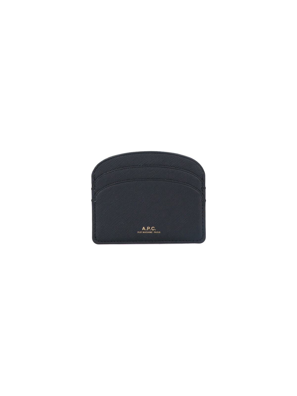 【関税&送料込】A.P.C. Demi Lune Card Holder Demi-Lune cardholder | Smooth vegetable-tanned leather