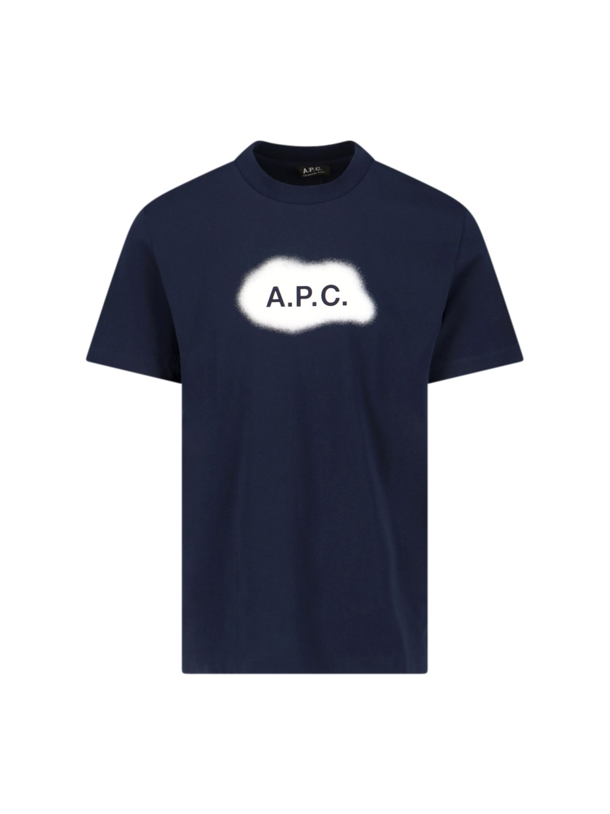 Shop Apc 'albert' T-shirt In Blue
