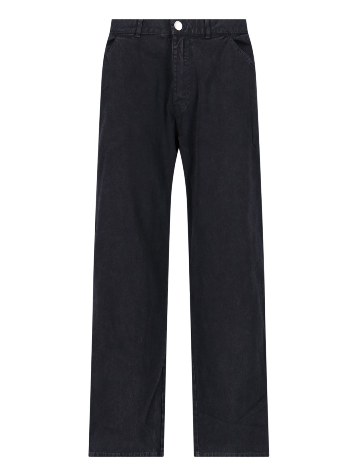 Awake Ny Cotton Jeans In Black  