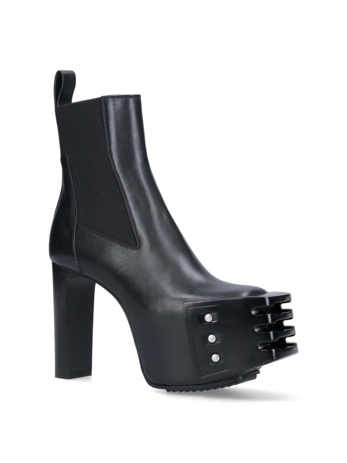 靴 Rick Owens Grilled Kiss 44 Rick Owens Grilled Kiss 44 Grilled Kiss Boot in Black/Clear