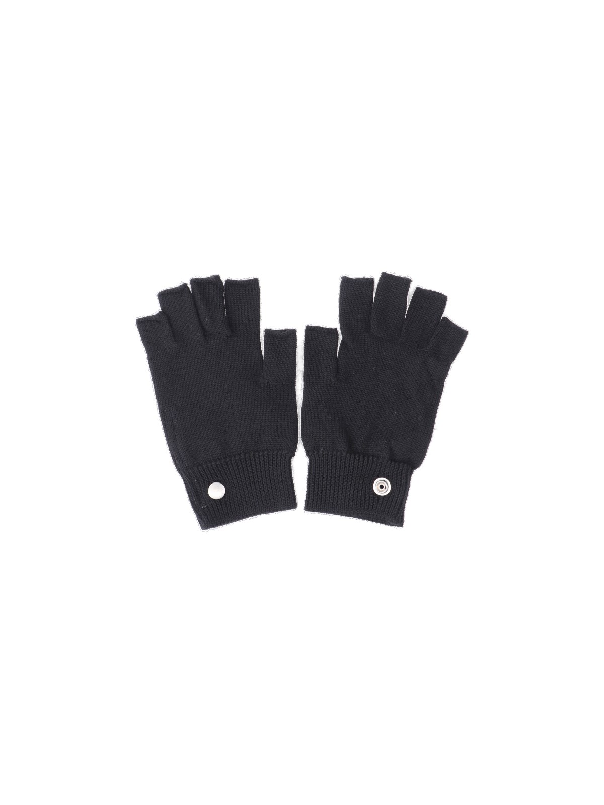 Rick Owens Fingerless Gloves In Black