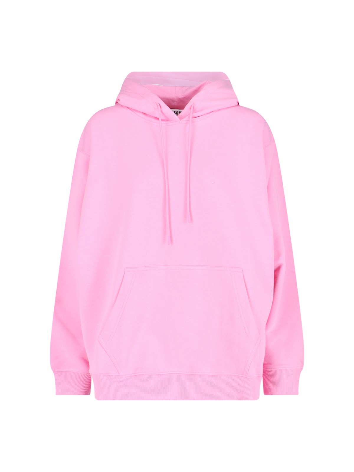 Shop Msgm Logo Sweatshirt In Pink