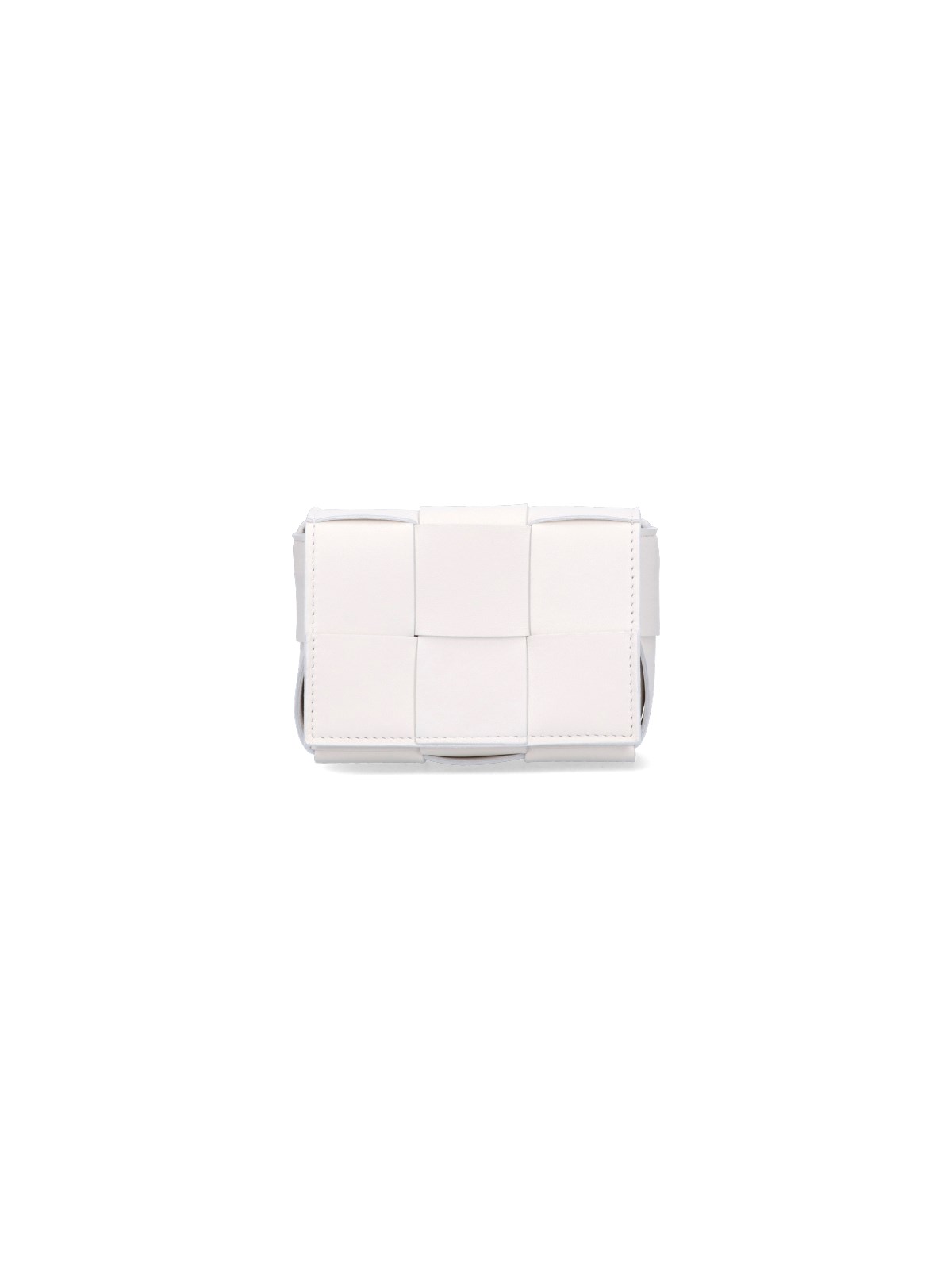 Bottega Veneta 'intrecciato' Mini Bag In Crema