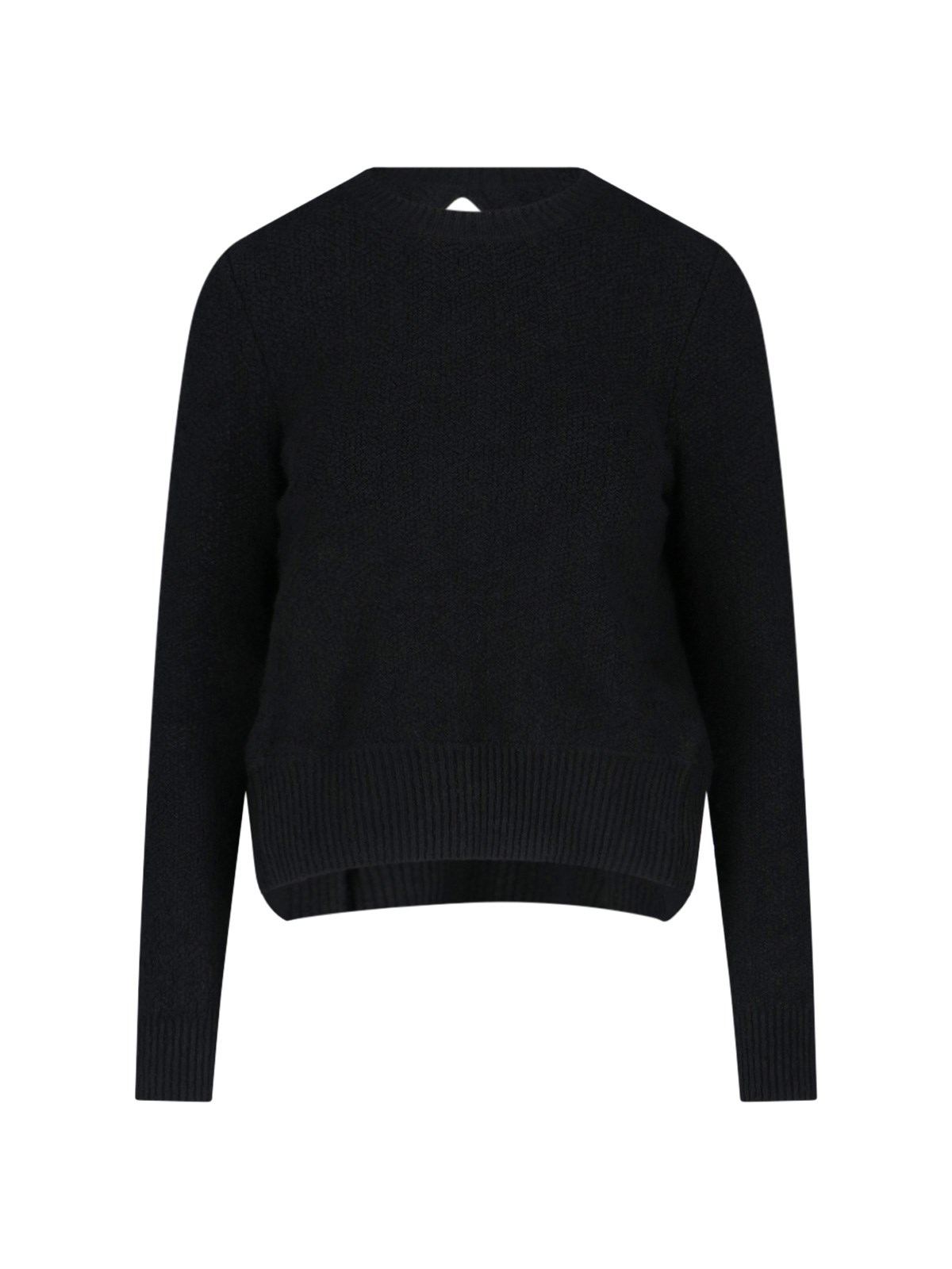 Bottega Veneta Back Cut-out Sweater In Black  