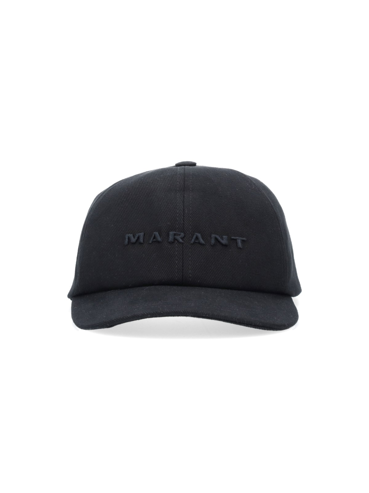 Shop Isabel Marant Tyron Logo Baseball Cap In Black  
