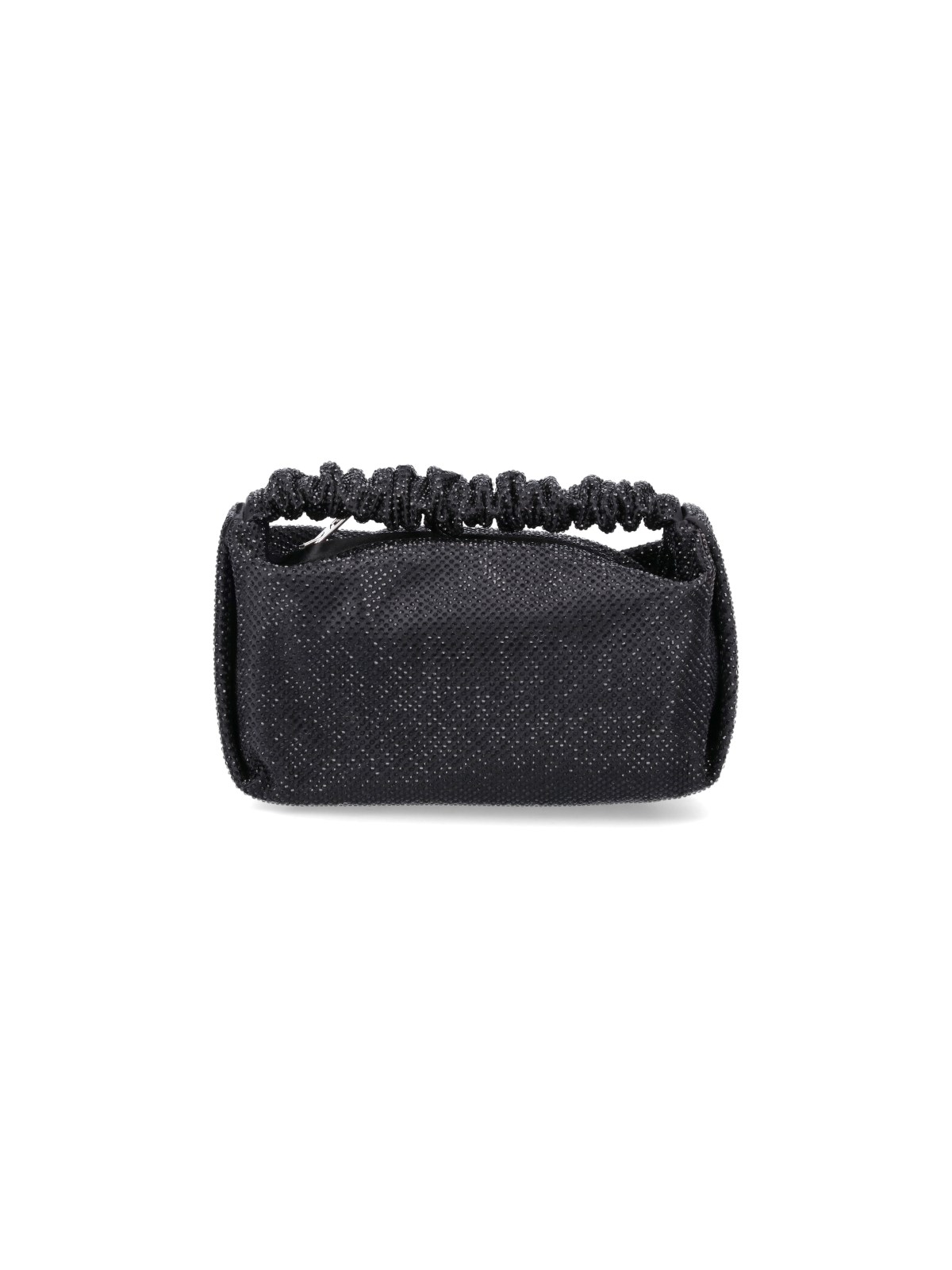 Shop Alexander Wang "scrunchie" Mini Bag In Black  