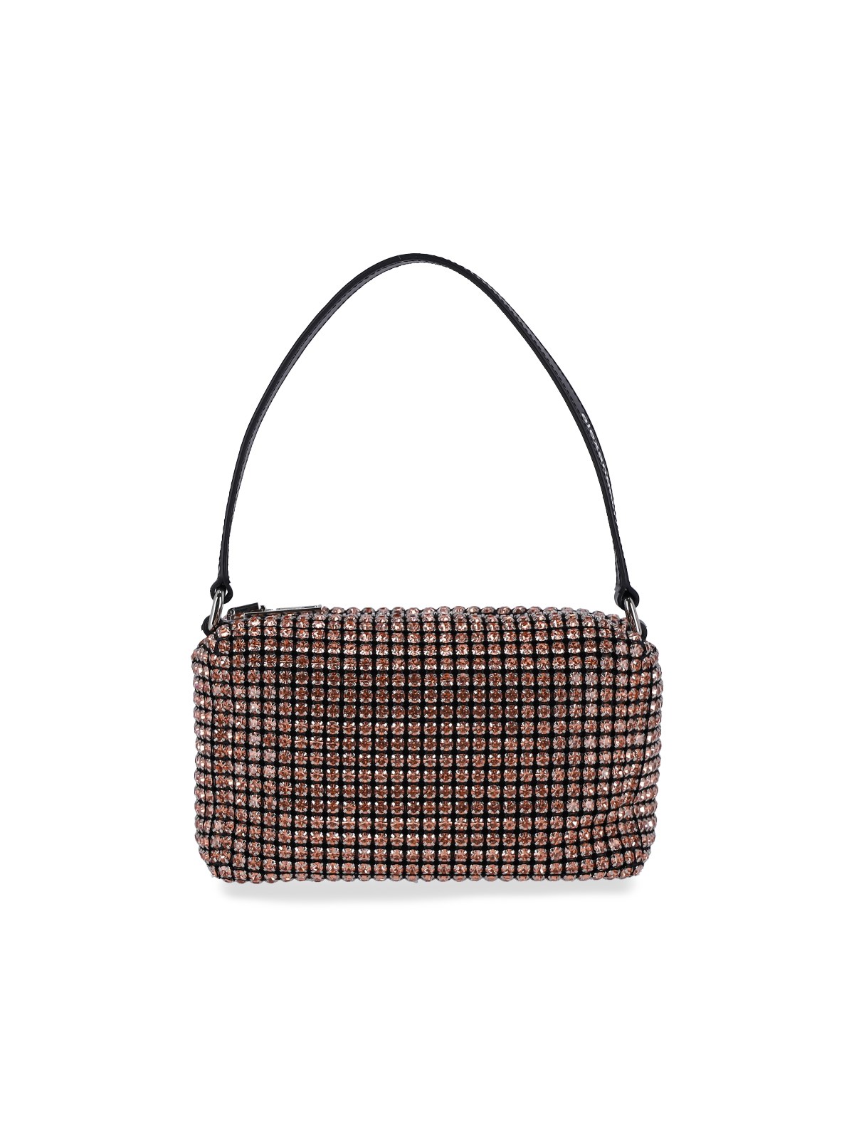 Alexander Wang Heiress レザーハンドバッグ 新品 Alexander Wang Silver Heiress Flex Bag Alexander Wang