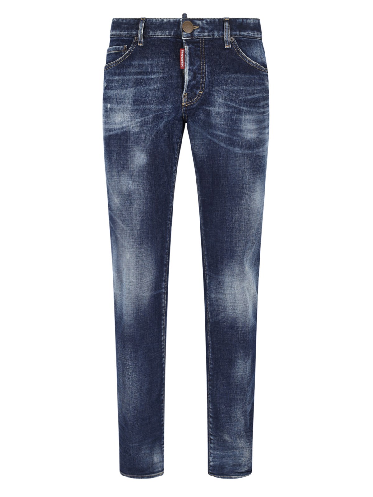 Dsquared2 Slim Jeans In Blue