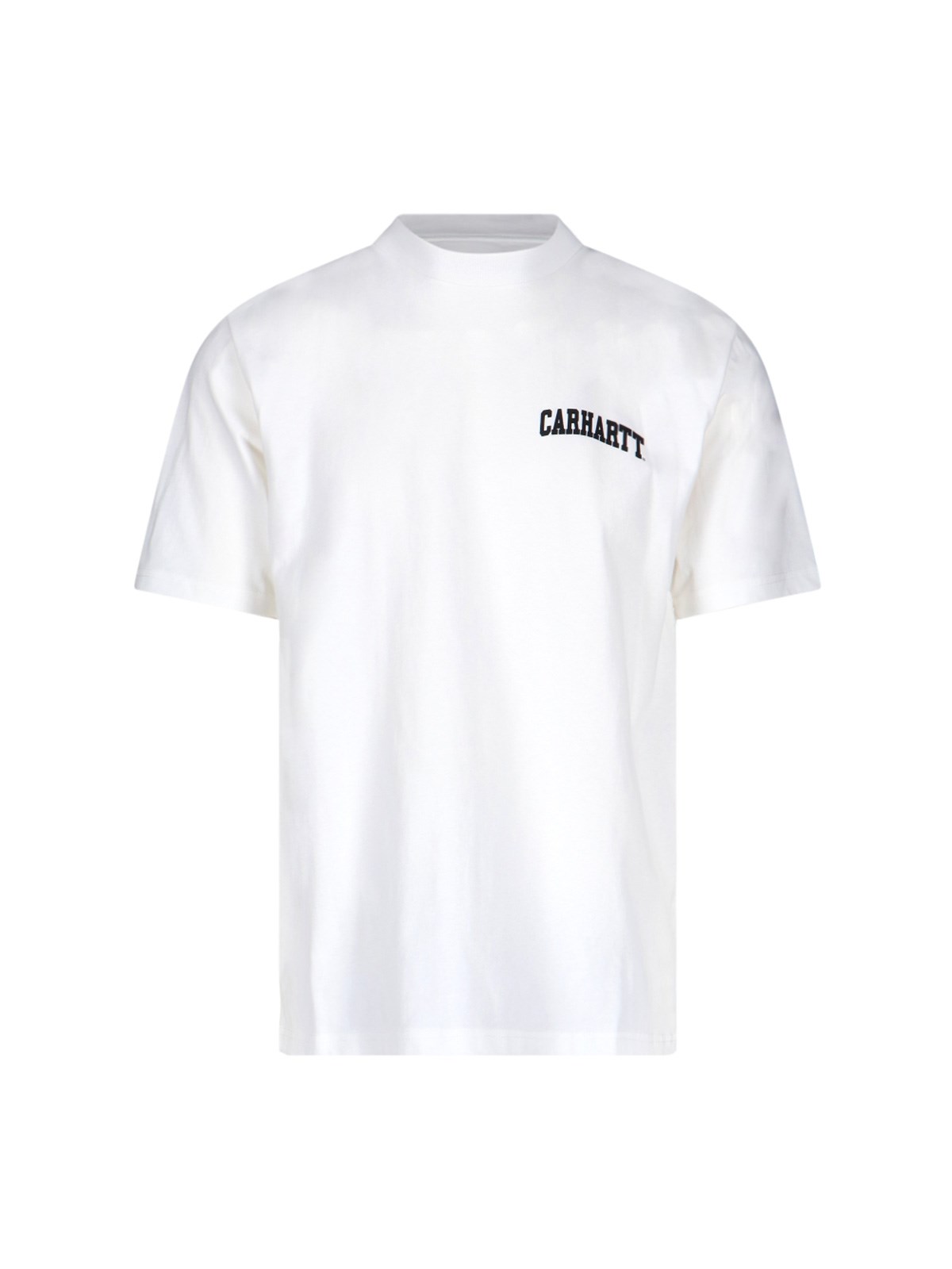 Carhartt White University Script T-shirt In White