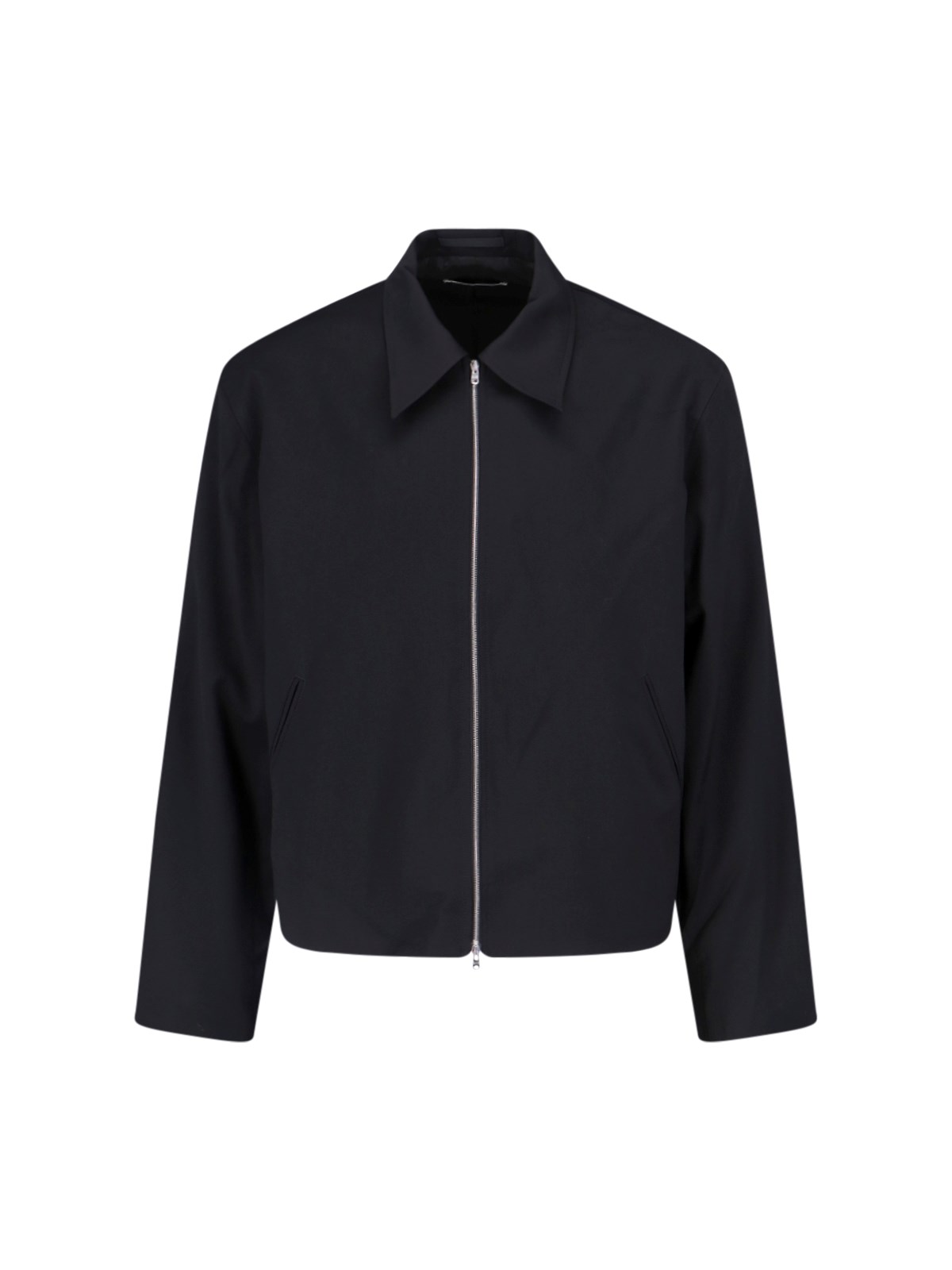 Our Legacy Collared Long Sleeves Side Pockets Jackets In Black  