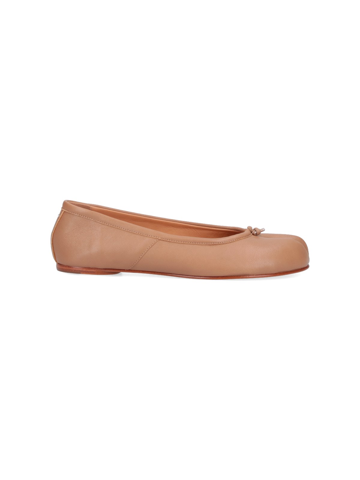 Maison Margiela Tabi Ballet Shoes In Pink