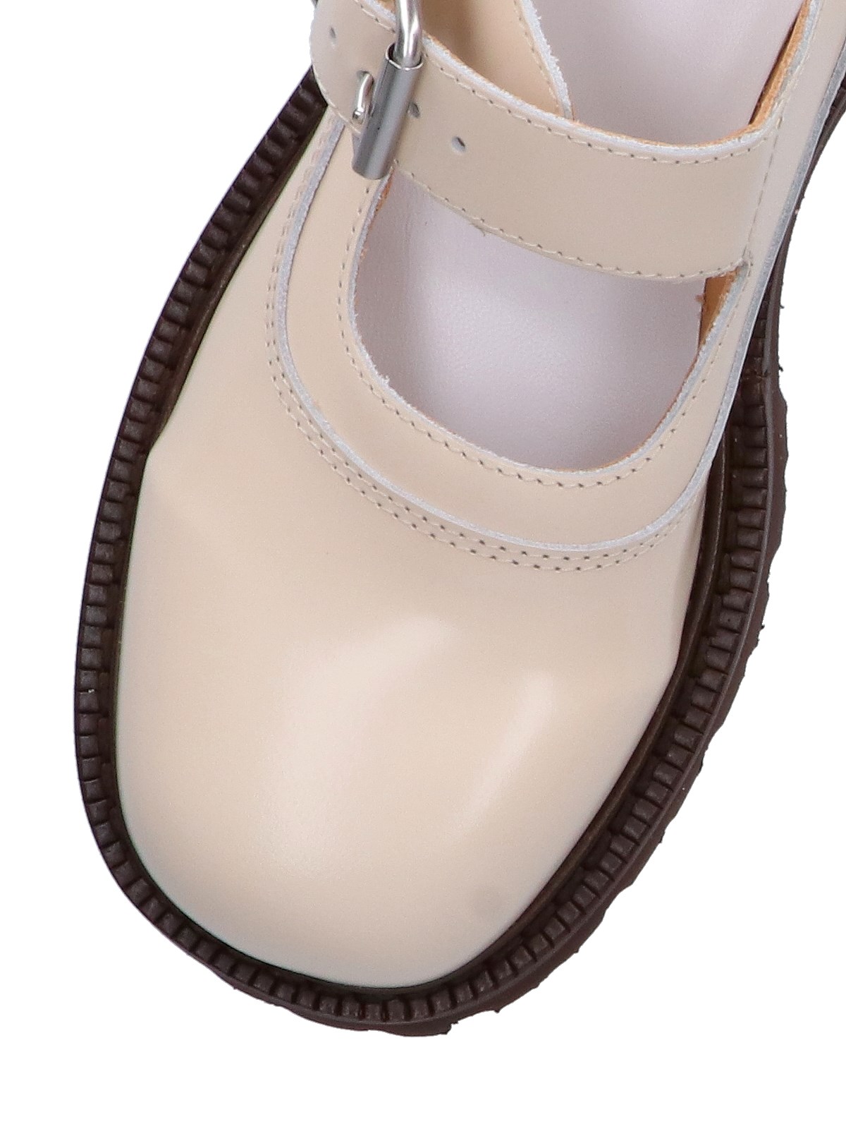 Mm6 maison margiela 'mary janes' ballet flats available on