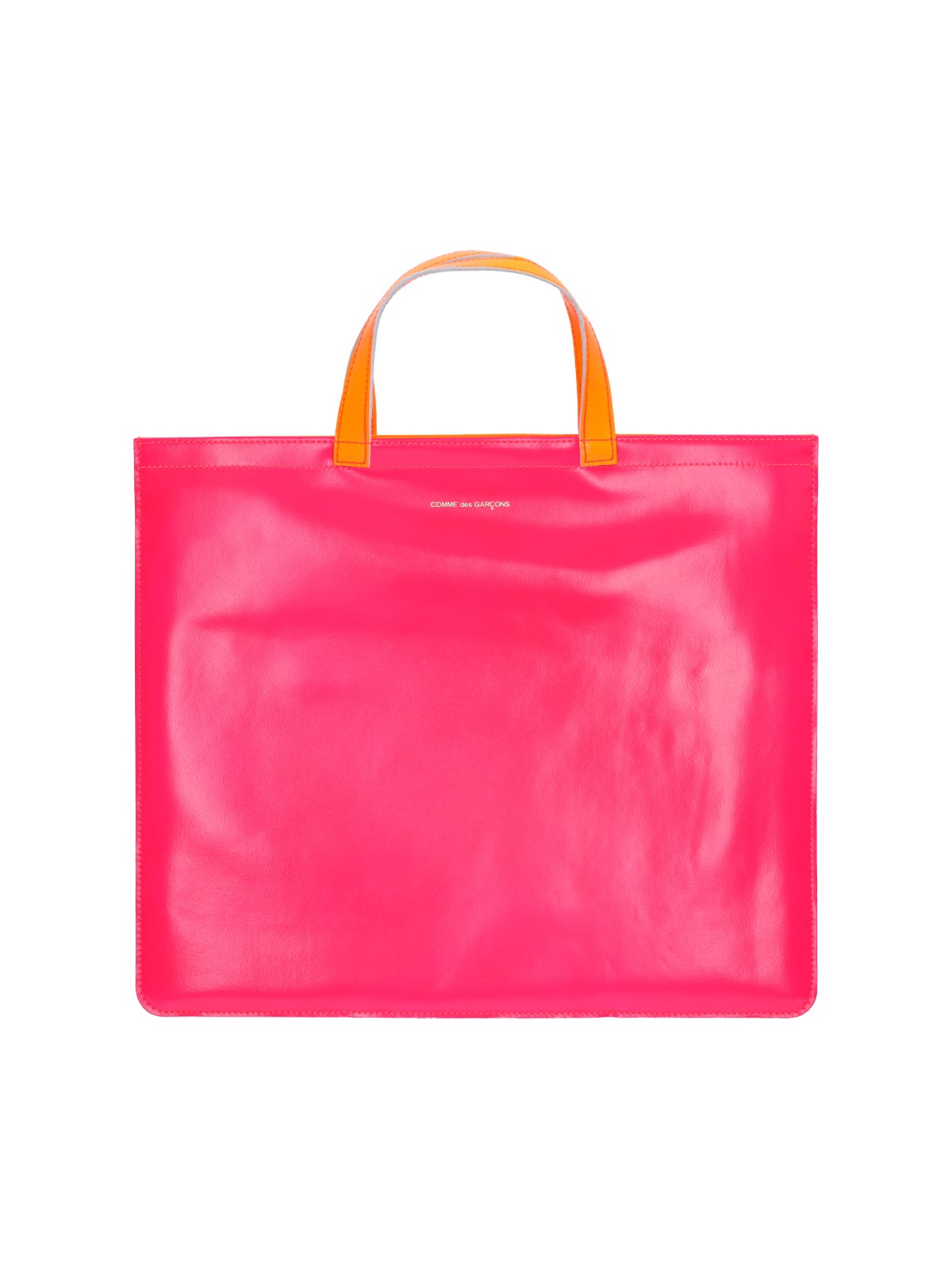 Shop Comme Des Garçons Thin Tote Bag In Pink