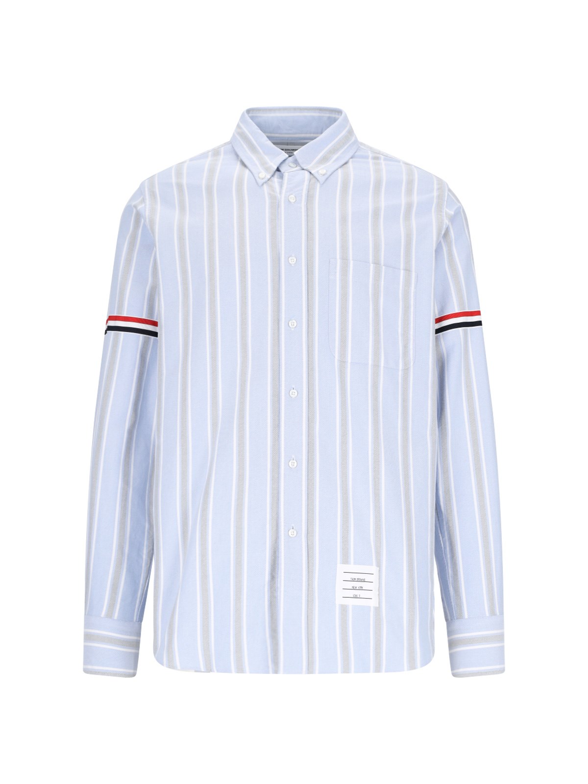 THOM BROWNE STRIPE SHIRT