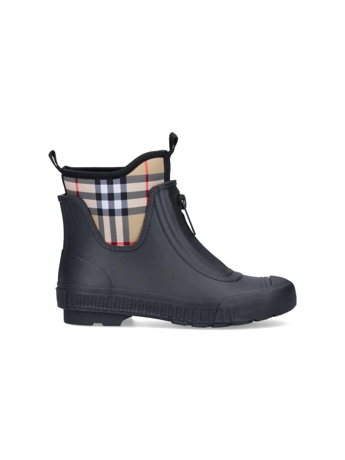 BURBERRY VINTAGE CHECK ANKLE BOOTS