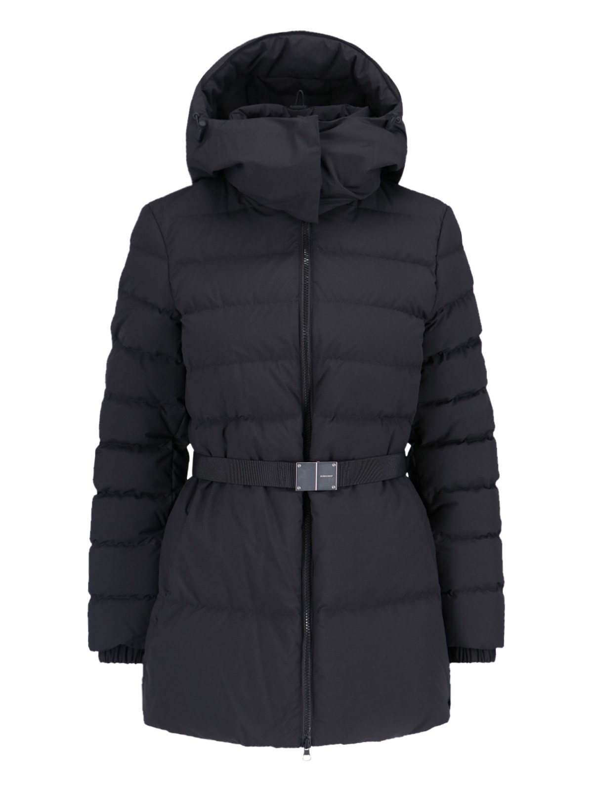 BURBERRY BELT DETAIL DOWN JACKET