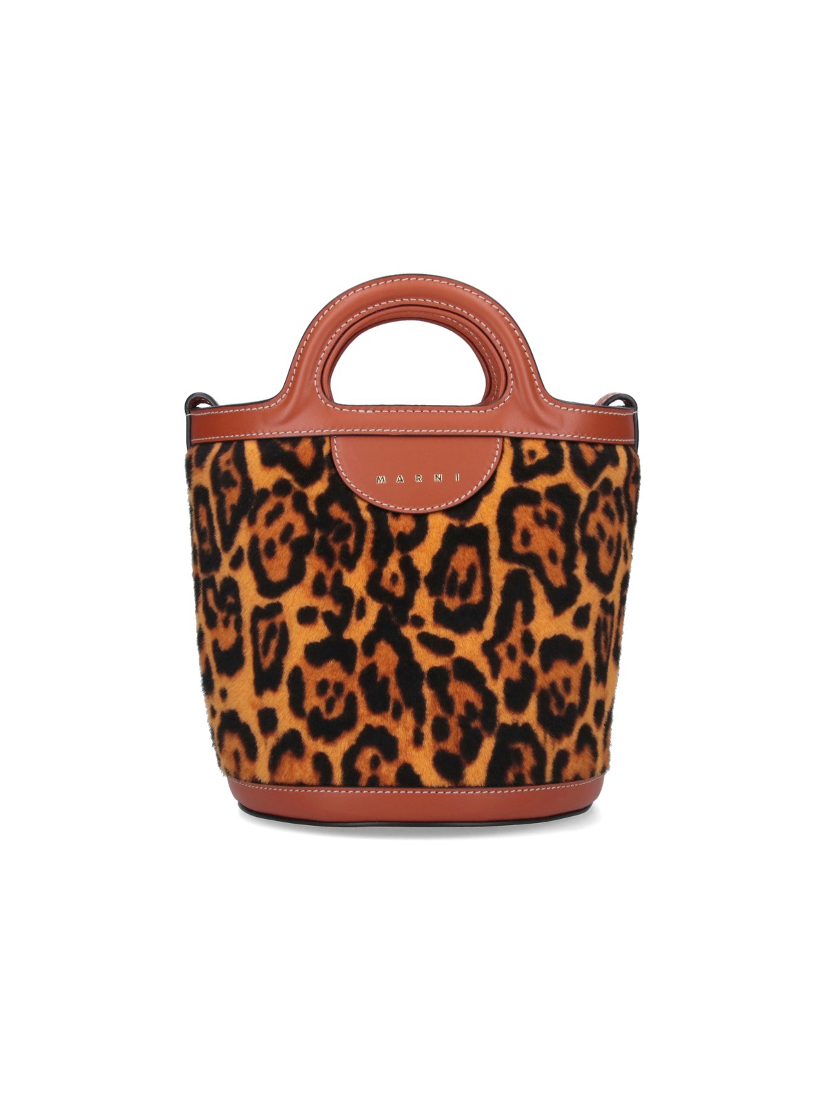 Shop Marni Tropicalia Small Bucket Bag In Multi
