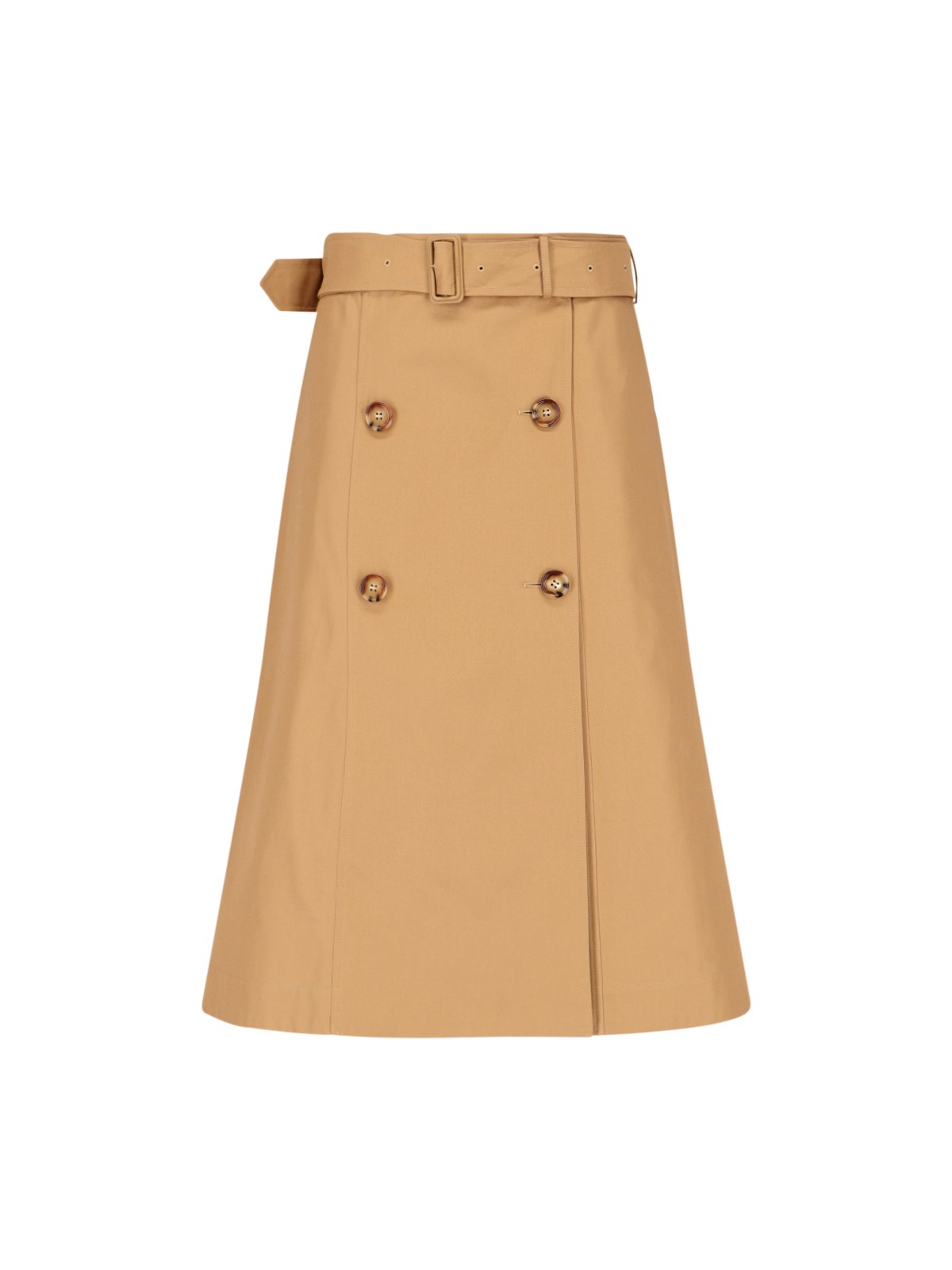 ワンピース BURBERRY Women Mid Skirts 8095080C1202 Beige Beige Burberry Check Pattern Dress Burberry - Vitkac France