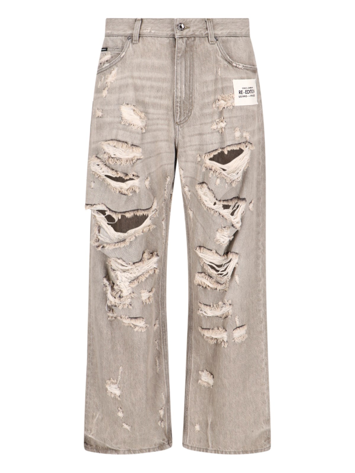 Dolce & Gabbana 's/s 1995 Re-edition' Jeans In Gray