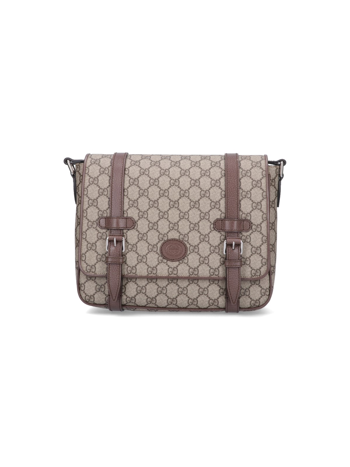 GUCCI GG Supreme Canvas Messenger Bag Beige 658542 - 20% OFF