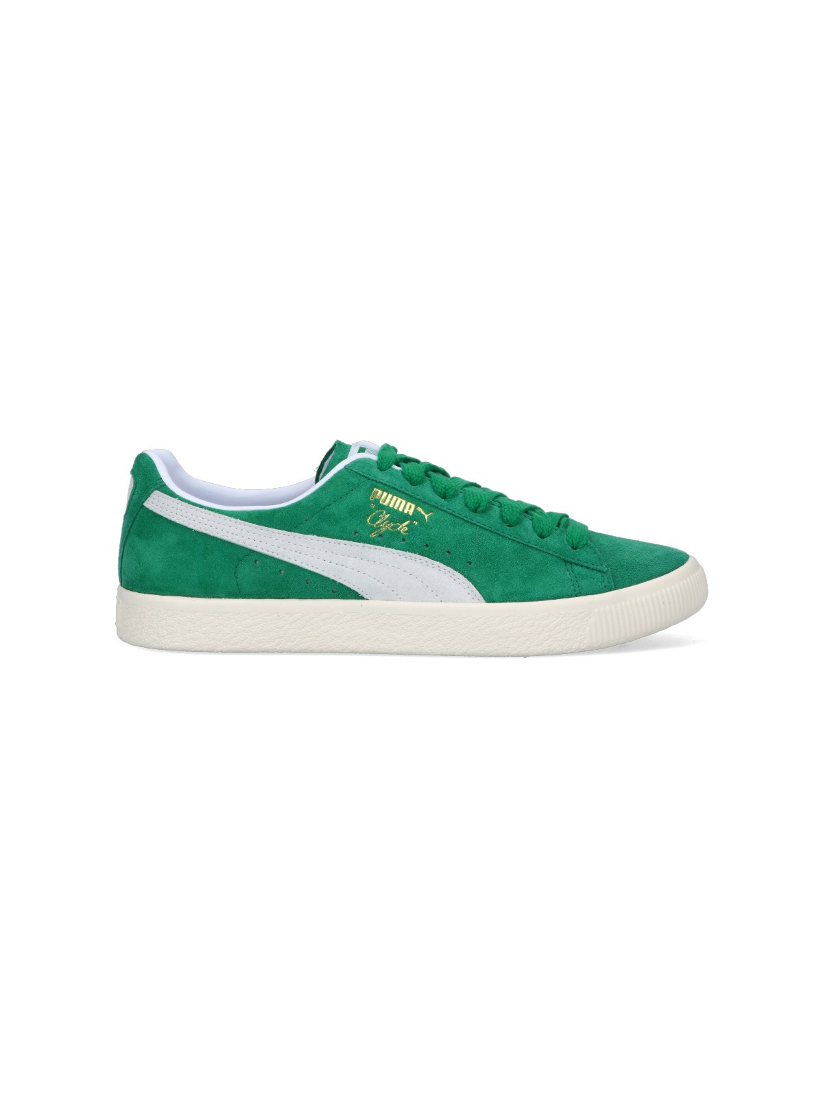 Shop Puma 'clyde Og' Sneakers In Verde